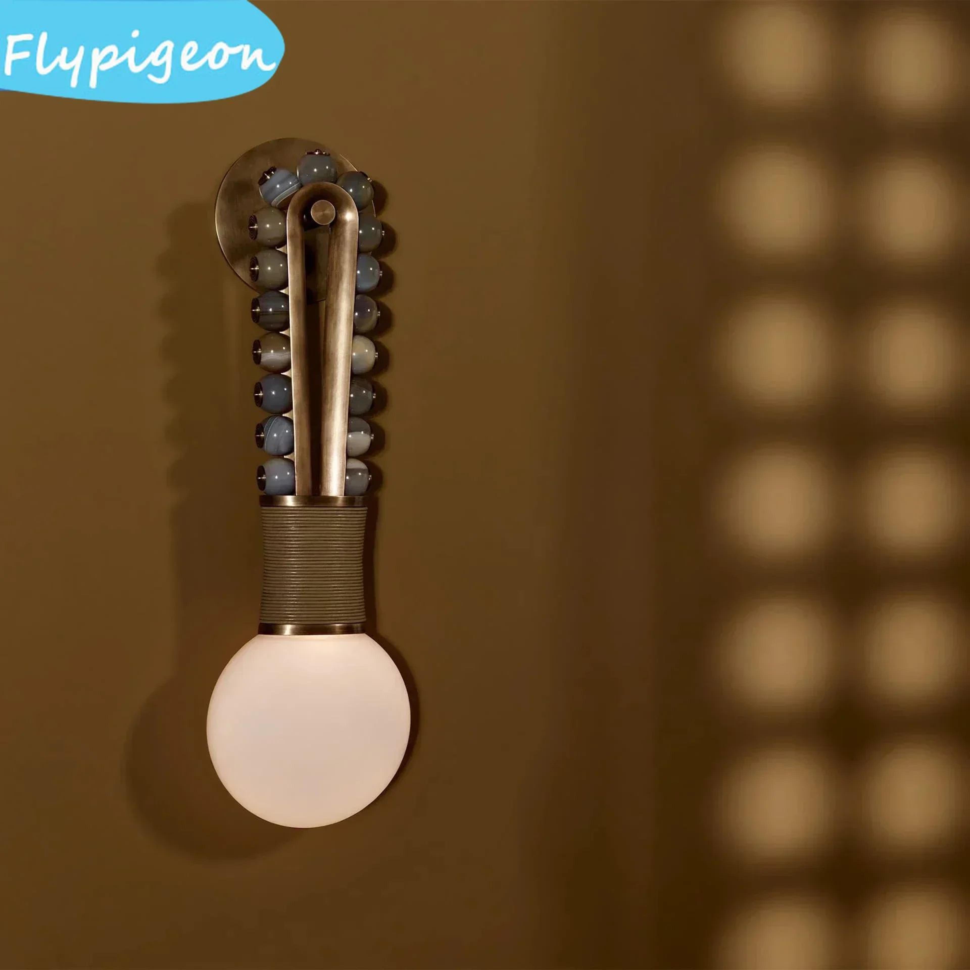 nordic vintage copper dimmable wall sconce