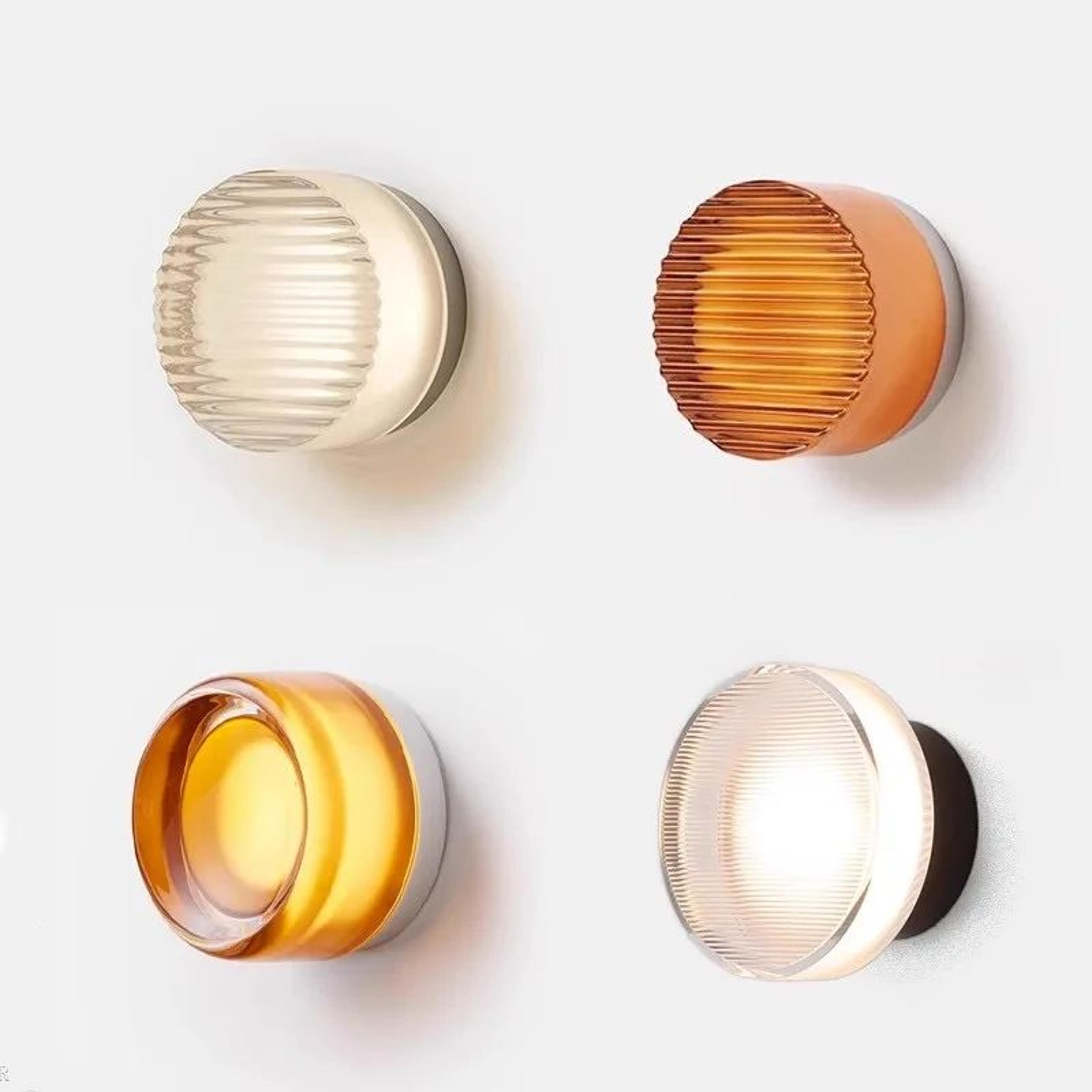 modern acrylic led wall sconce