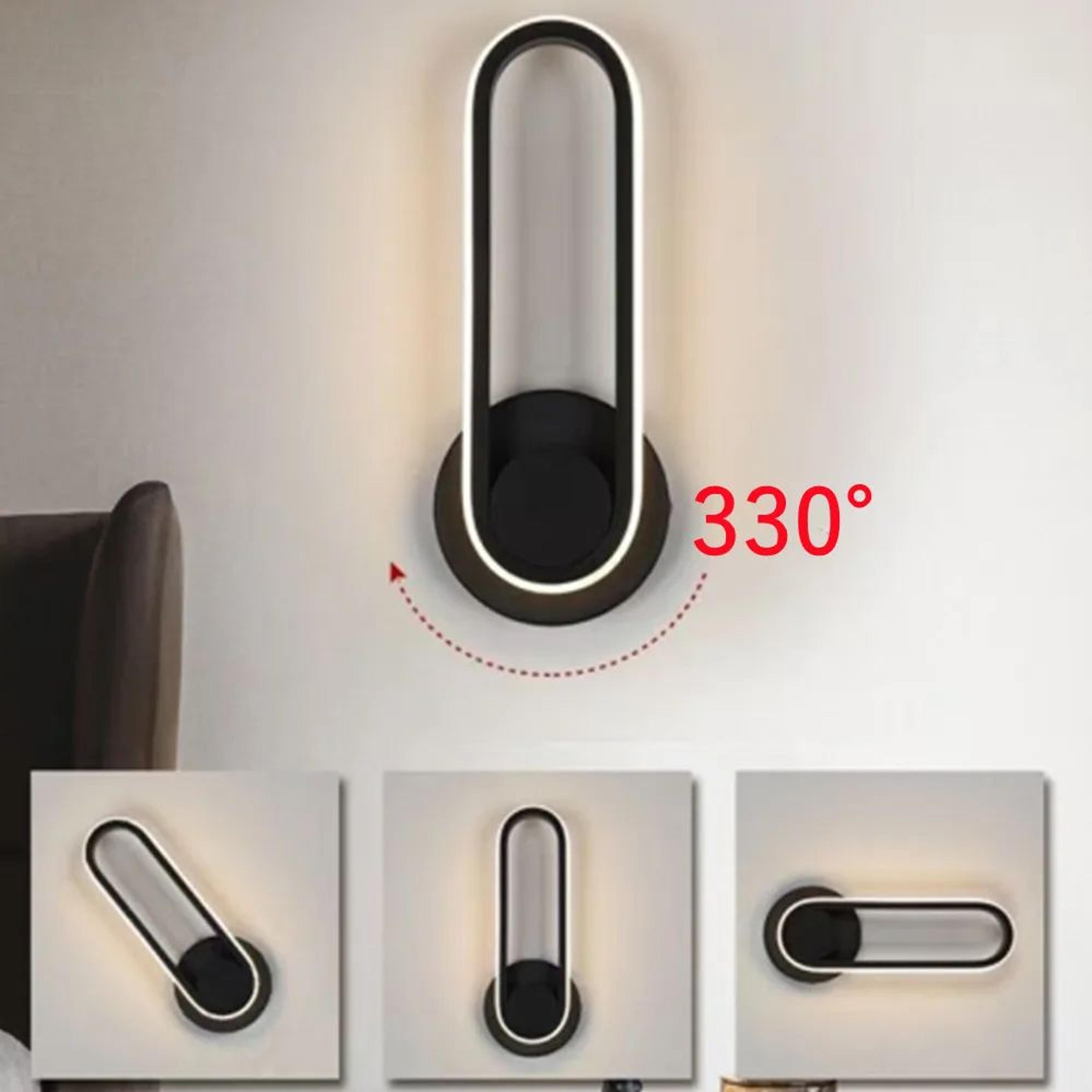 modern rotatable led wall sconce