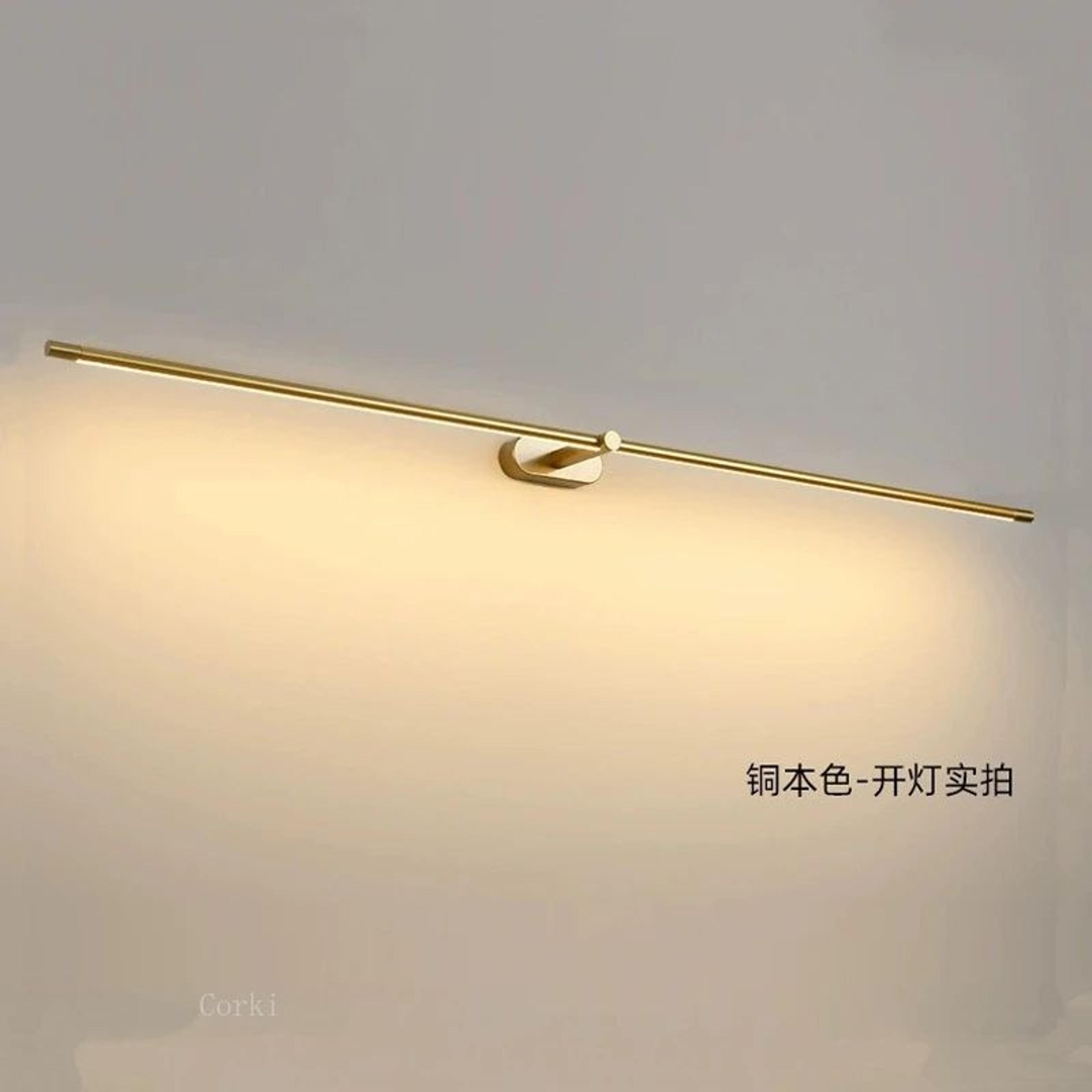 lumaline modern led mirror wall light