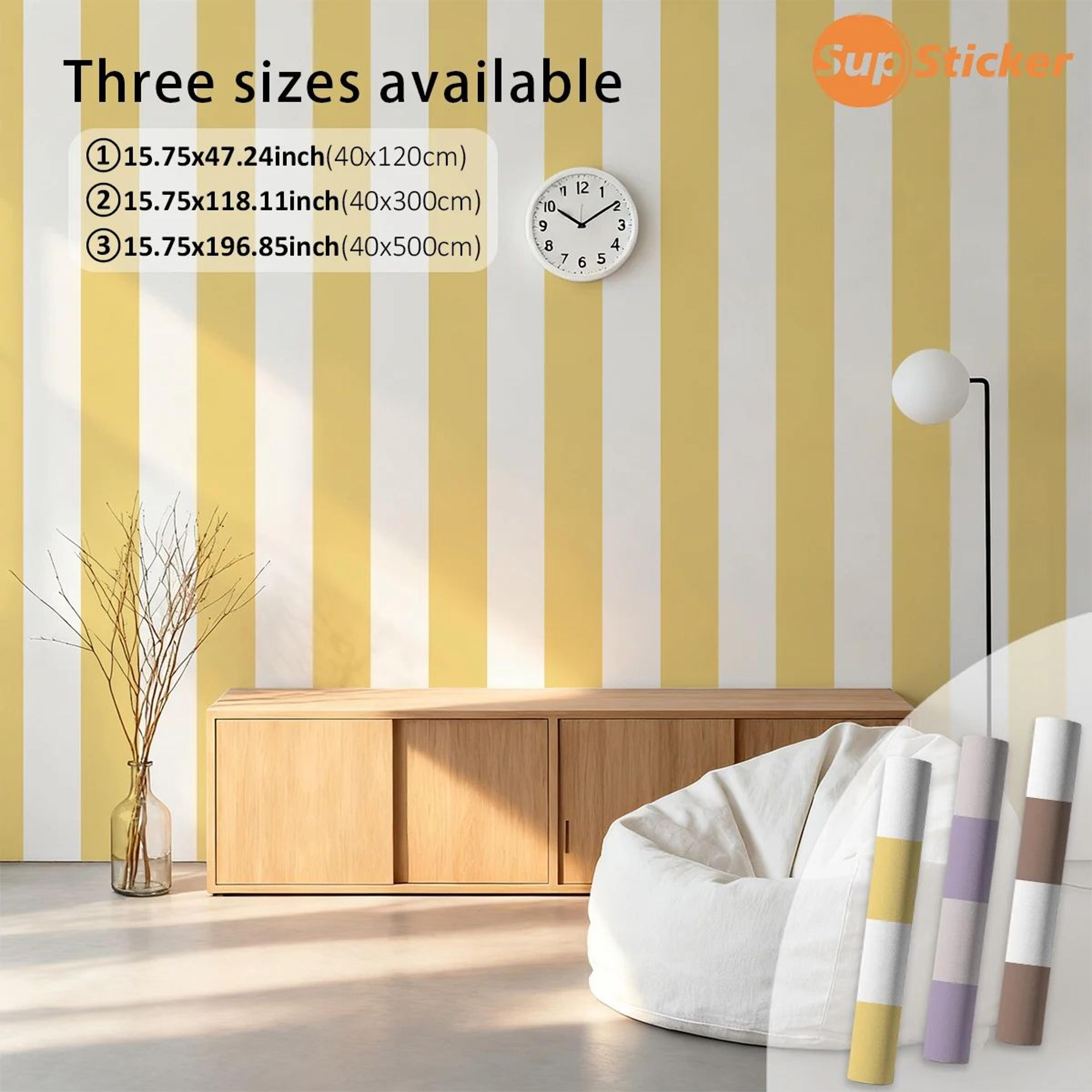 lineora peel and stick striped wallpaper