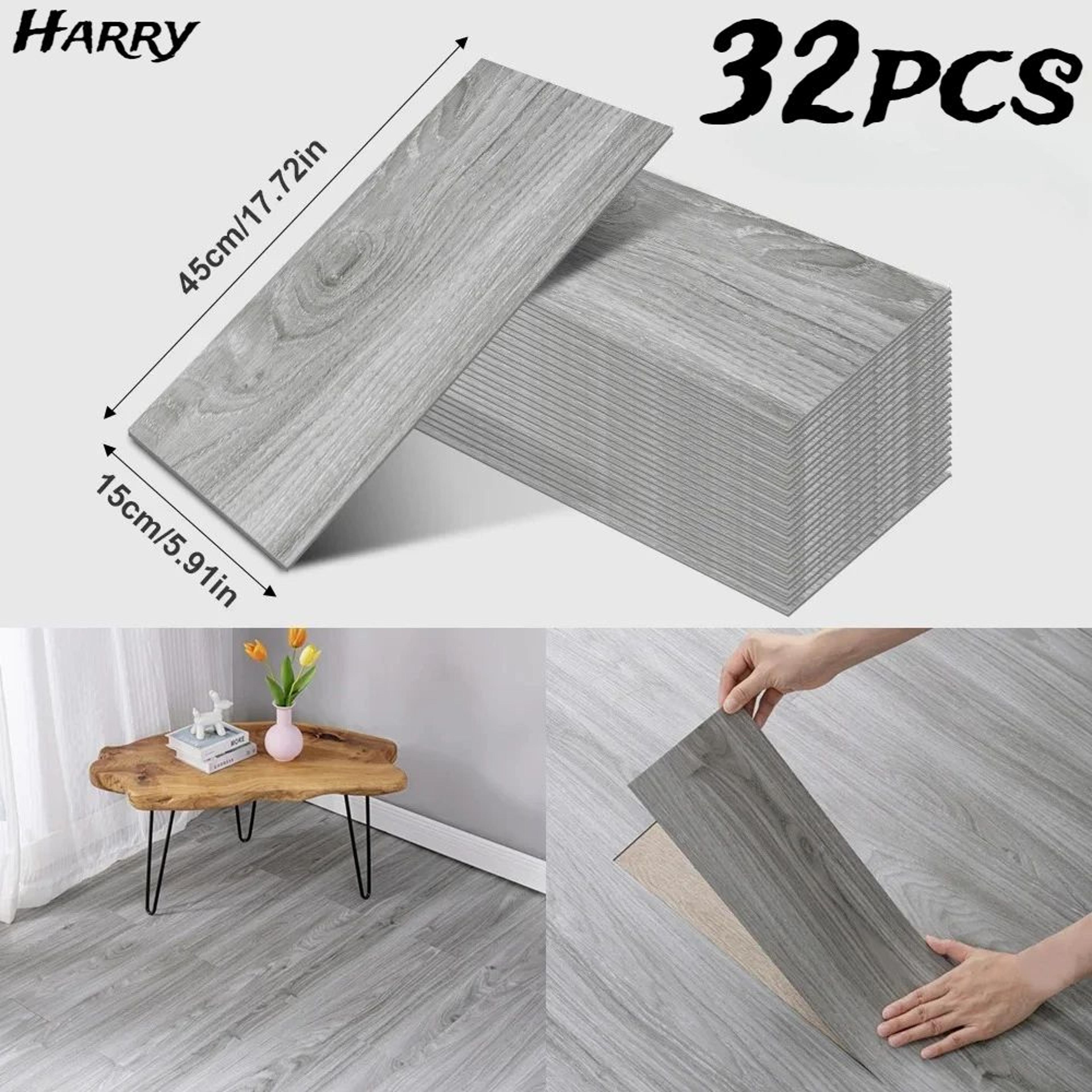 timbernest wood grain peel and stick floor tiles