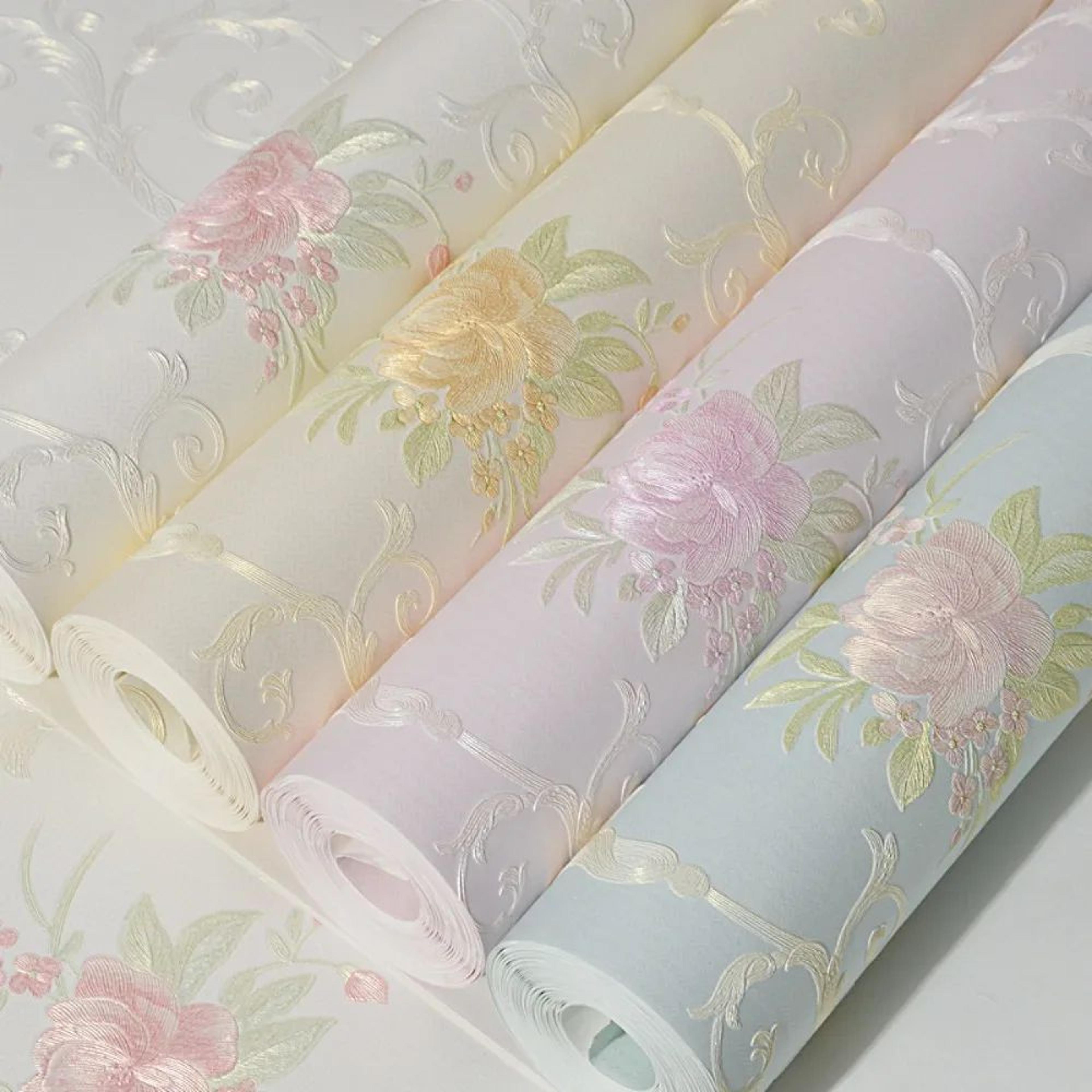 meadowelle 3d pastoral peel and stick wallpaper