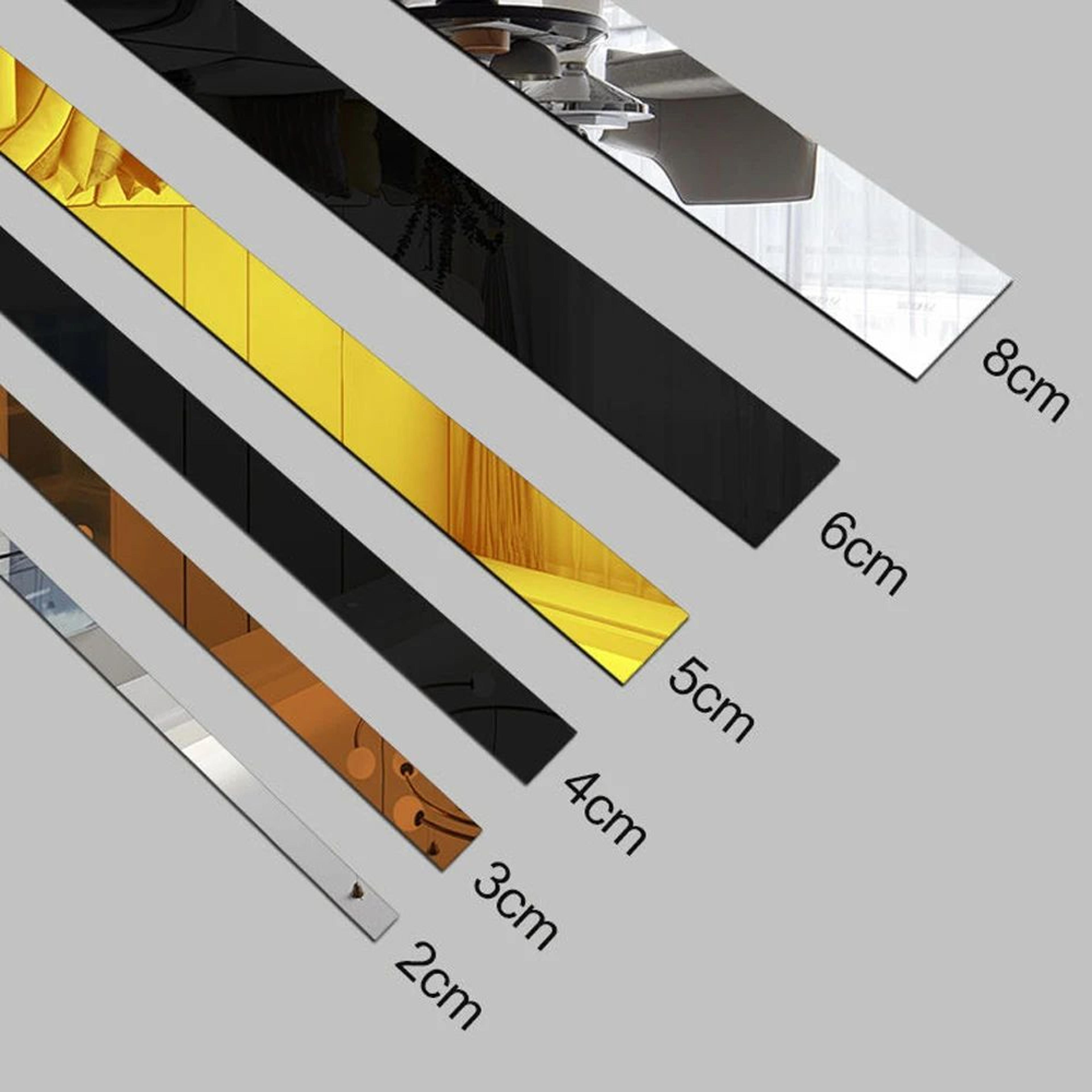 reflectra 3d acrylic mirror wall trim