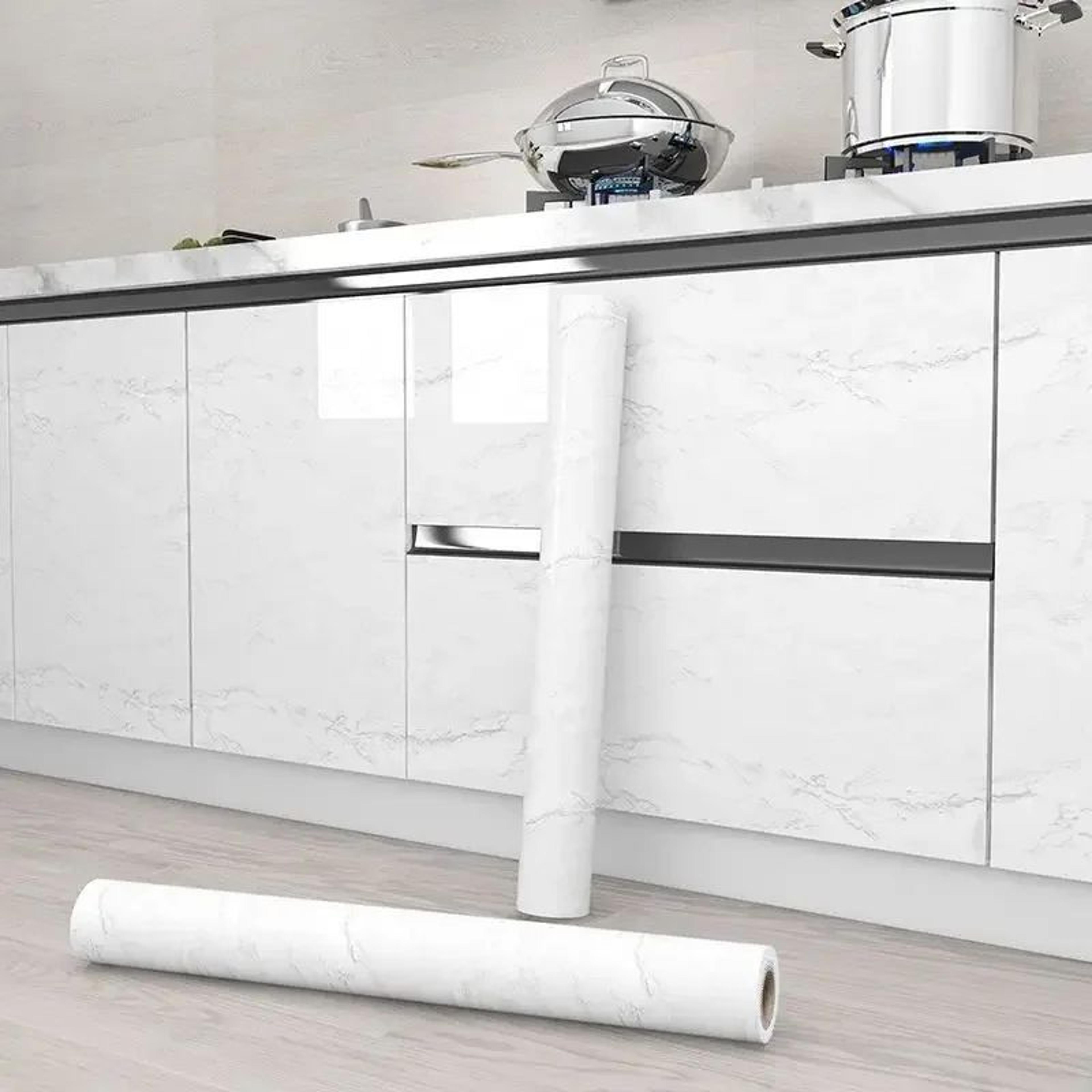 pearlora waterproof white peel and stick contact paper