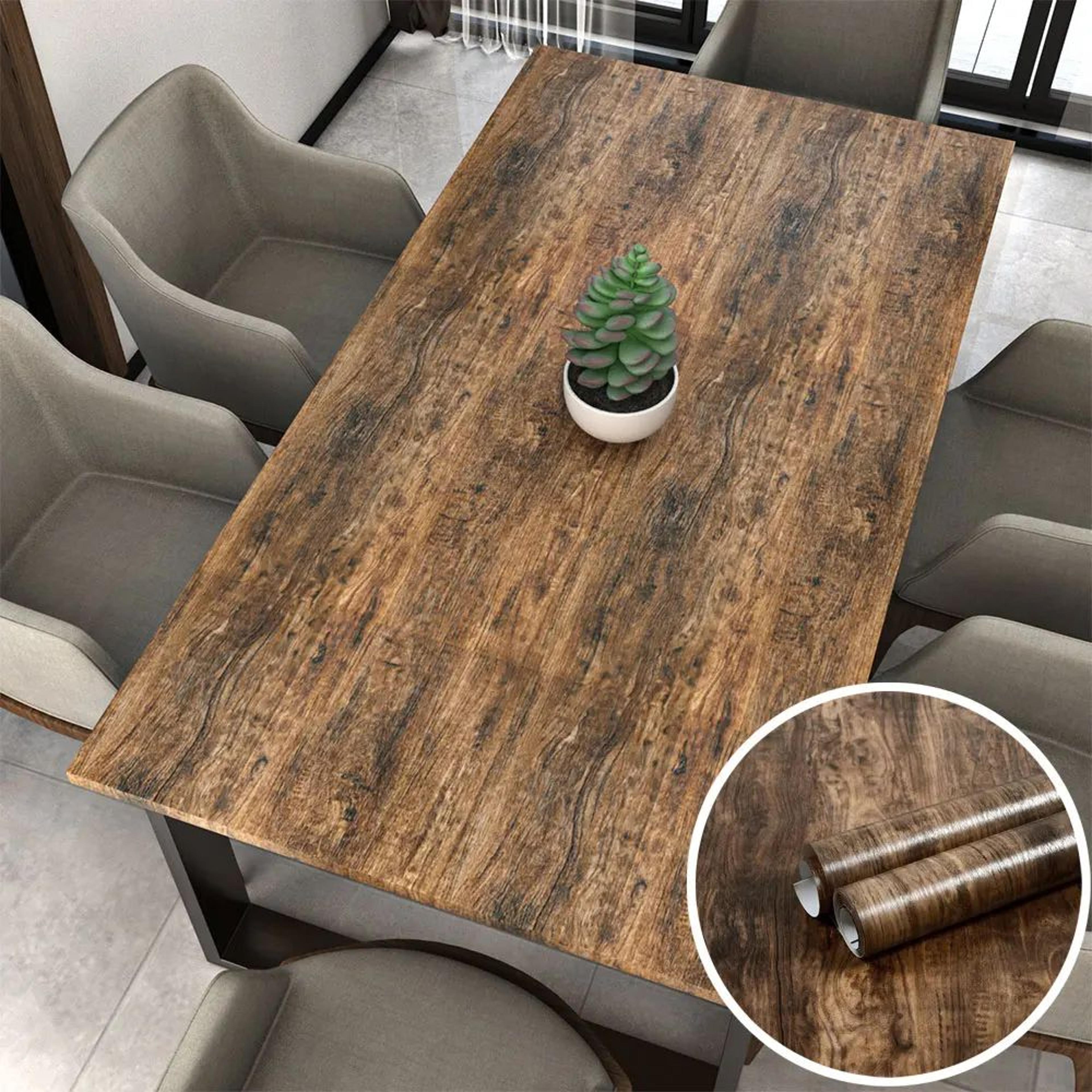 grainora waterproof wood grain peel and stick wallpaper