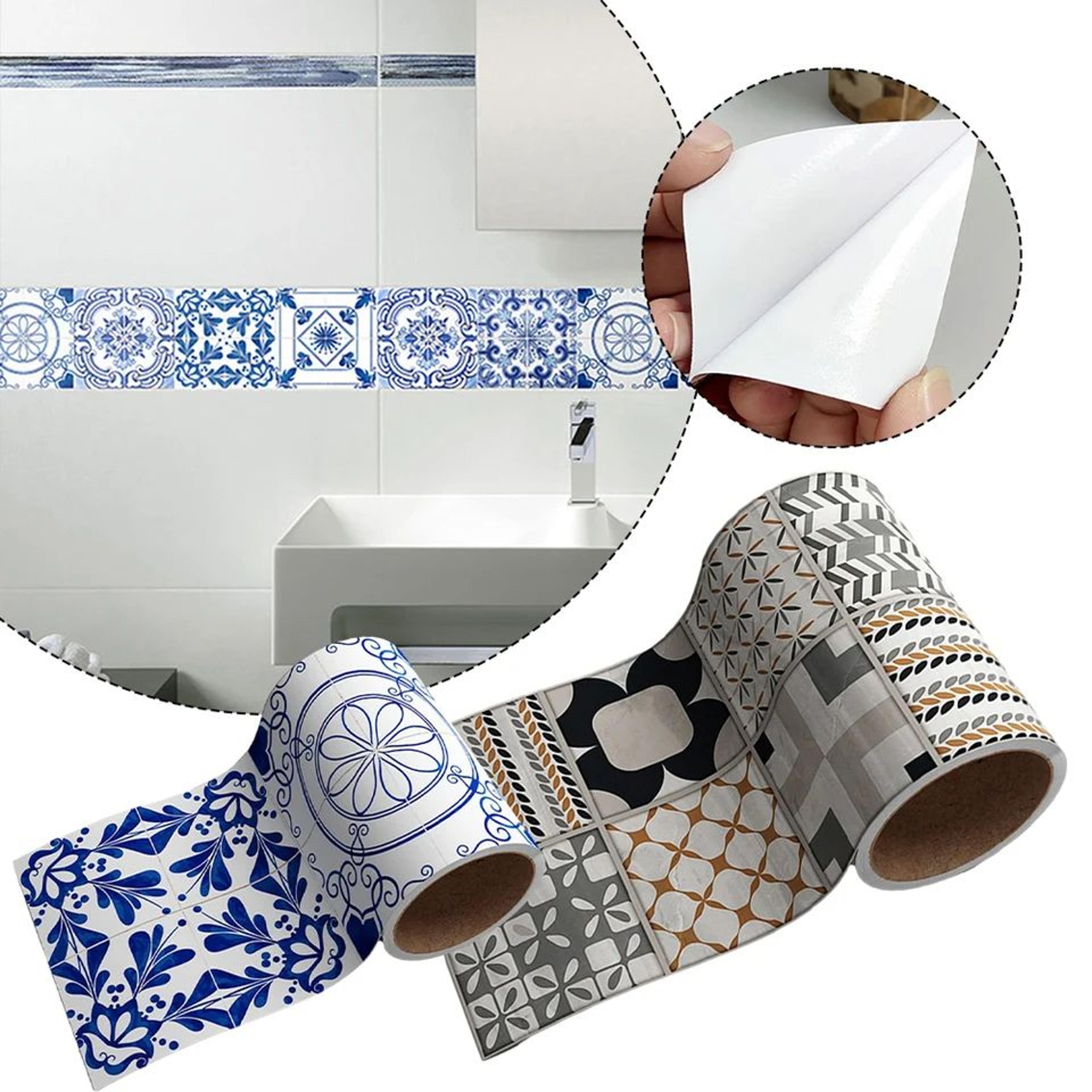 borderelle waterproof peel and stick wall border