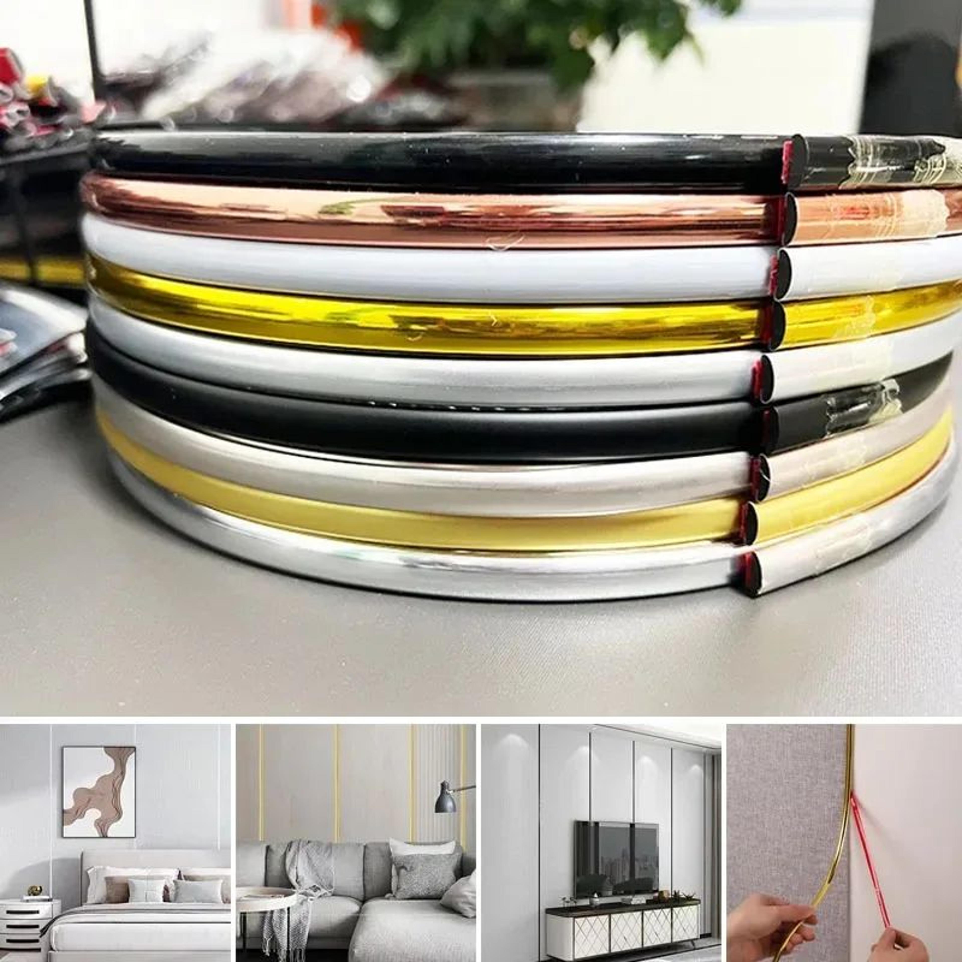 luxeline self adhesive decorative wall trim