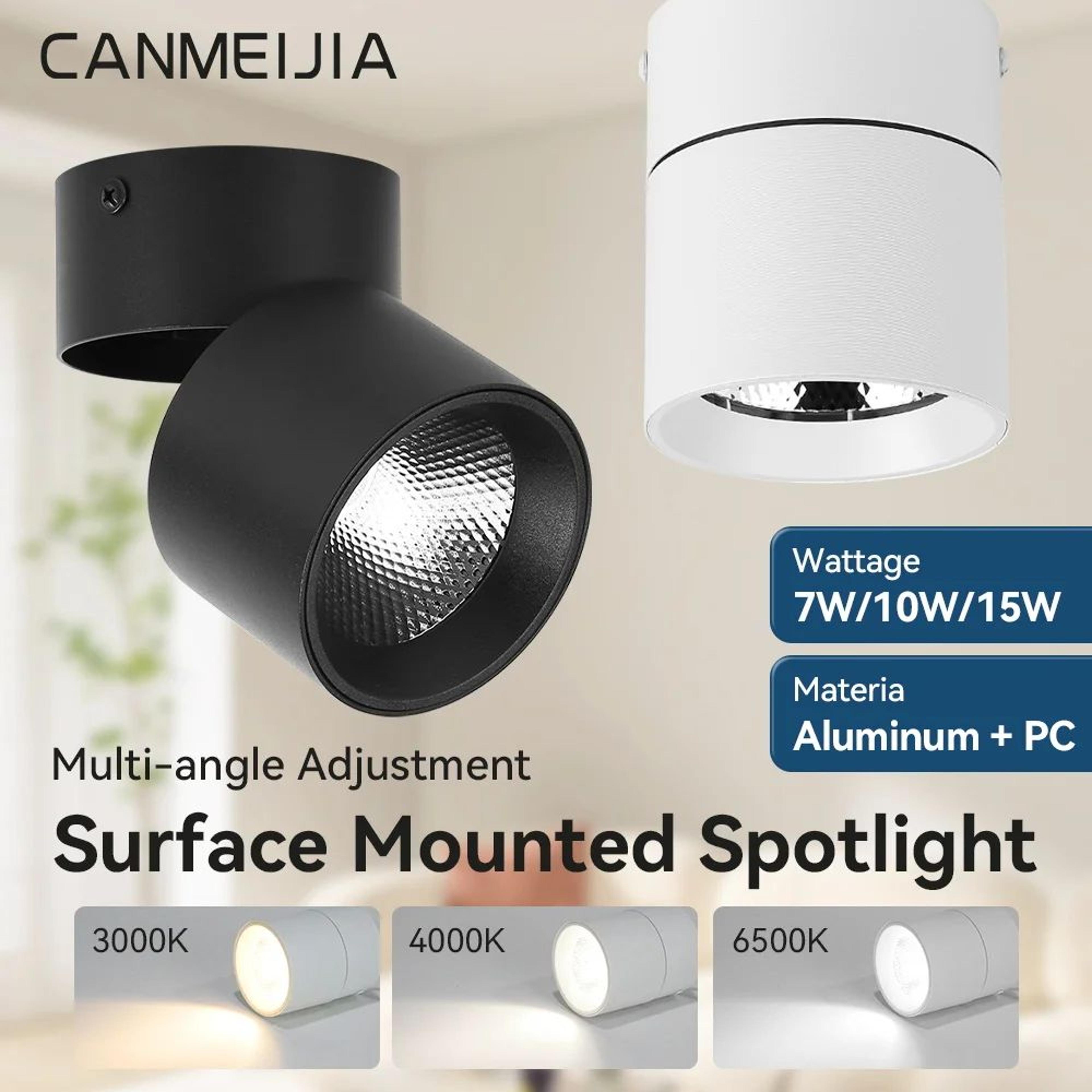 lumaspot modern surface mount led downlight
