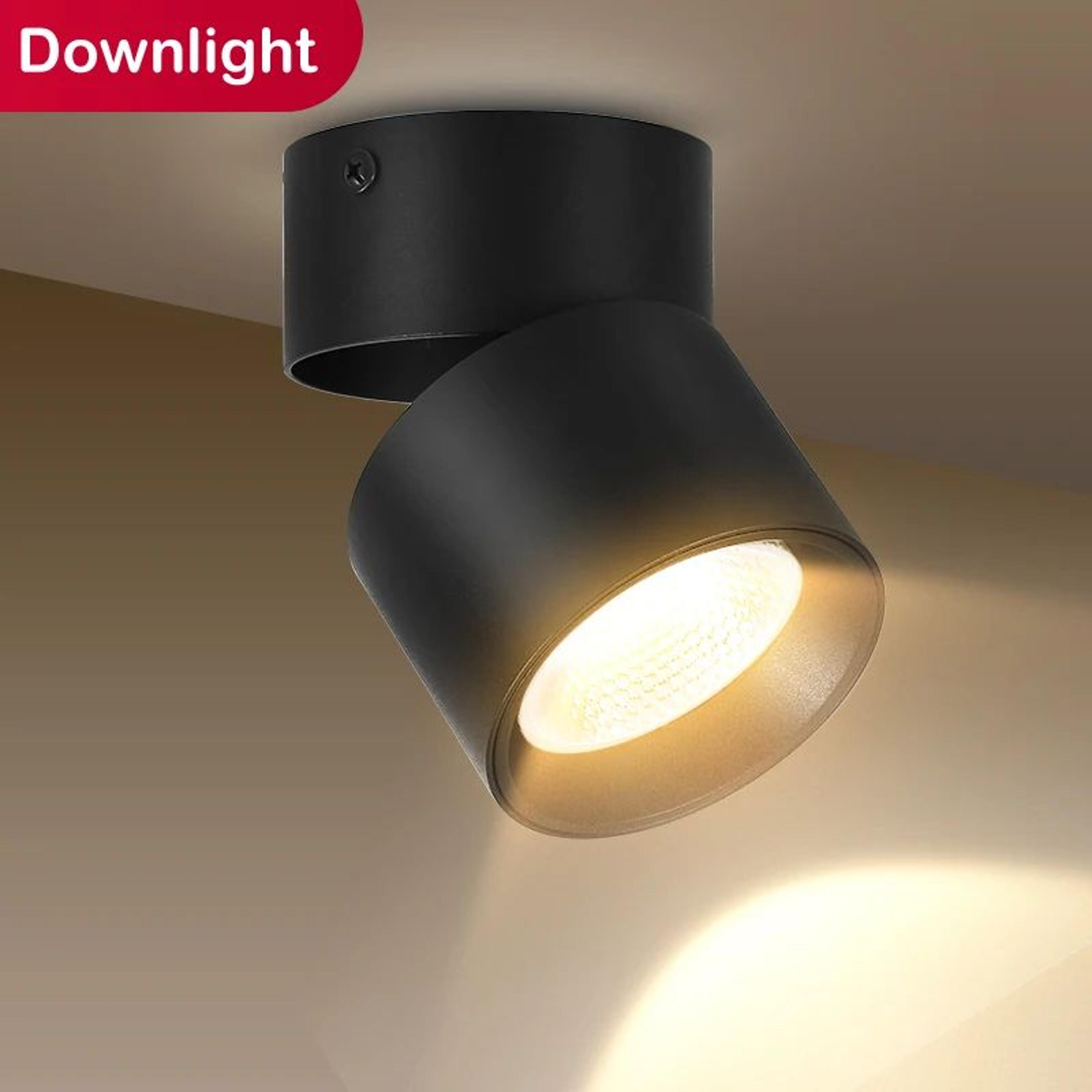 foldable tri color led surface mounted downlight