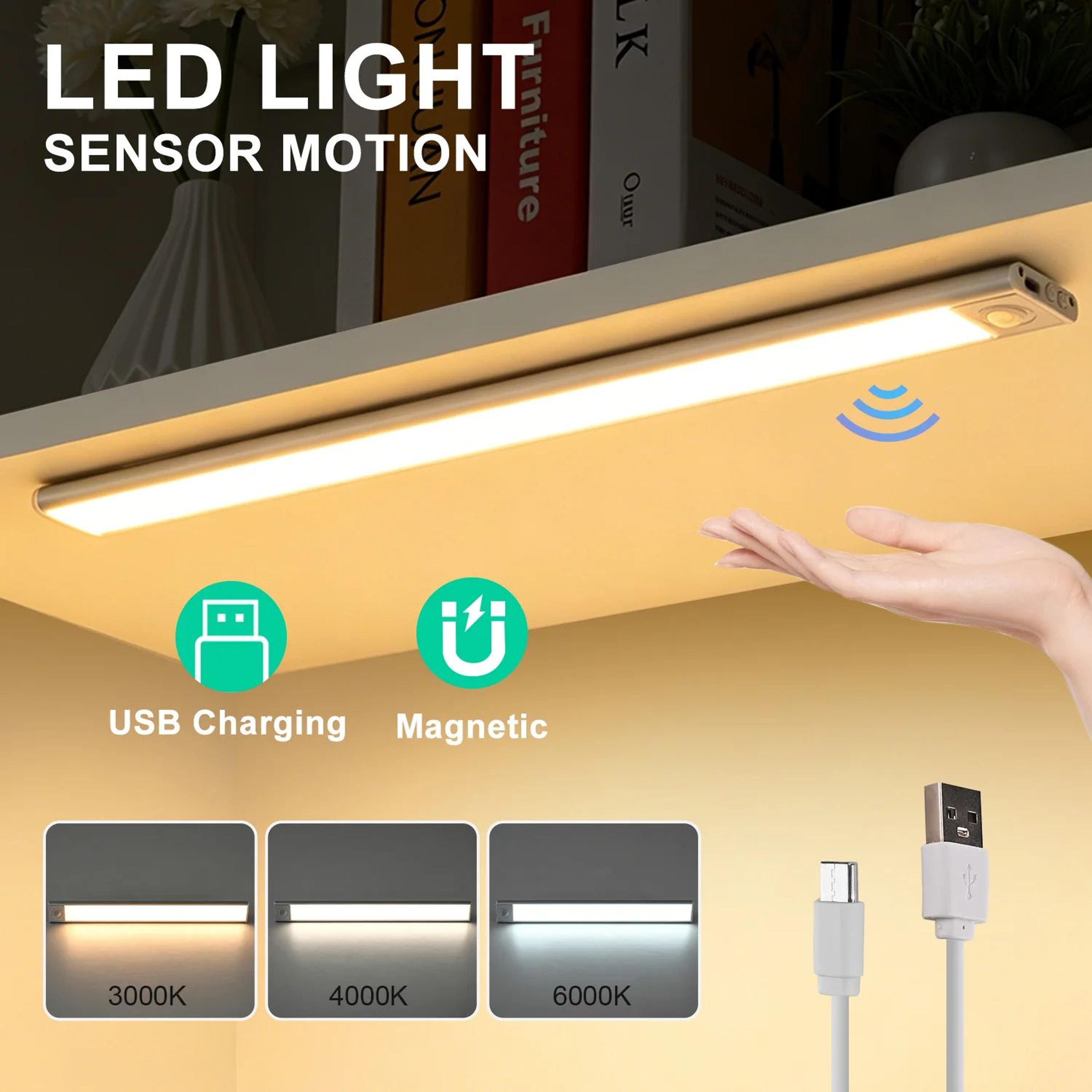 rechargeable motion sensor led under cabinet light.