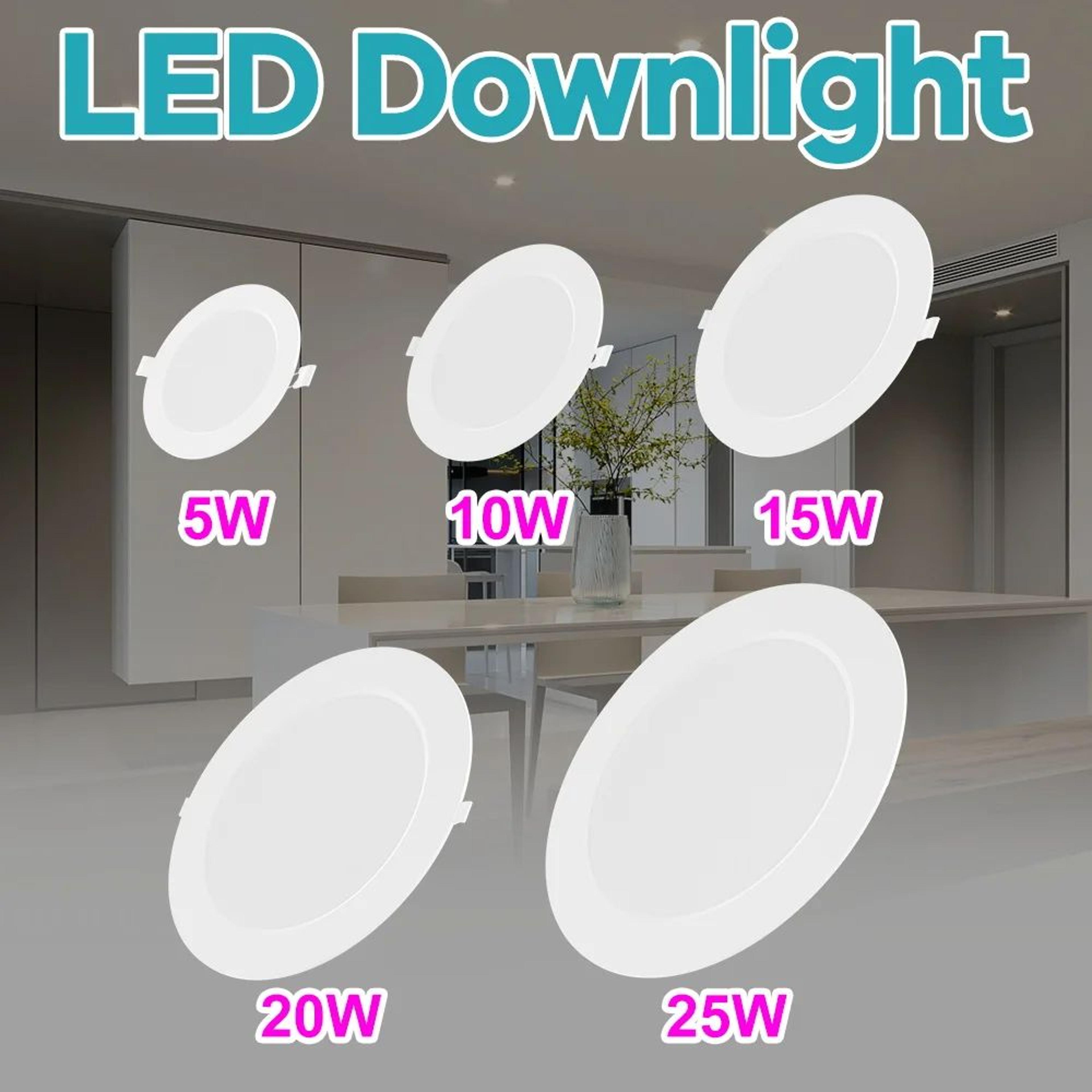 ultra thin led recessed ceiling downlight
