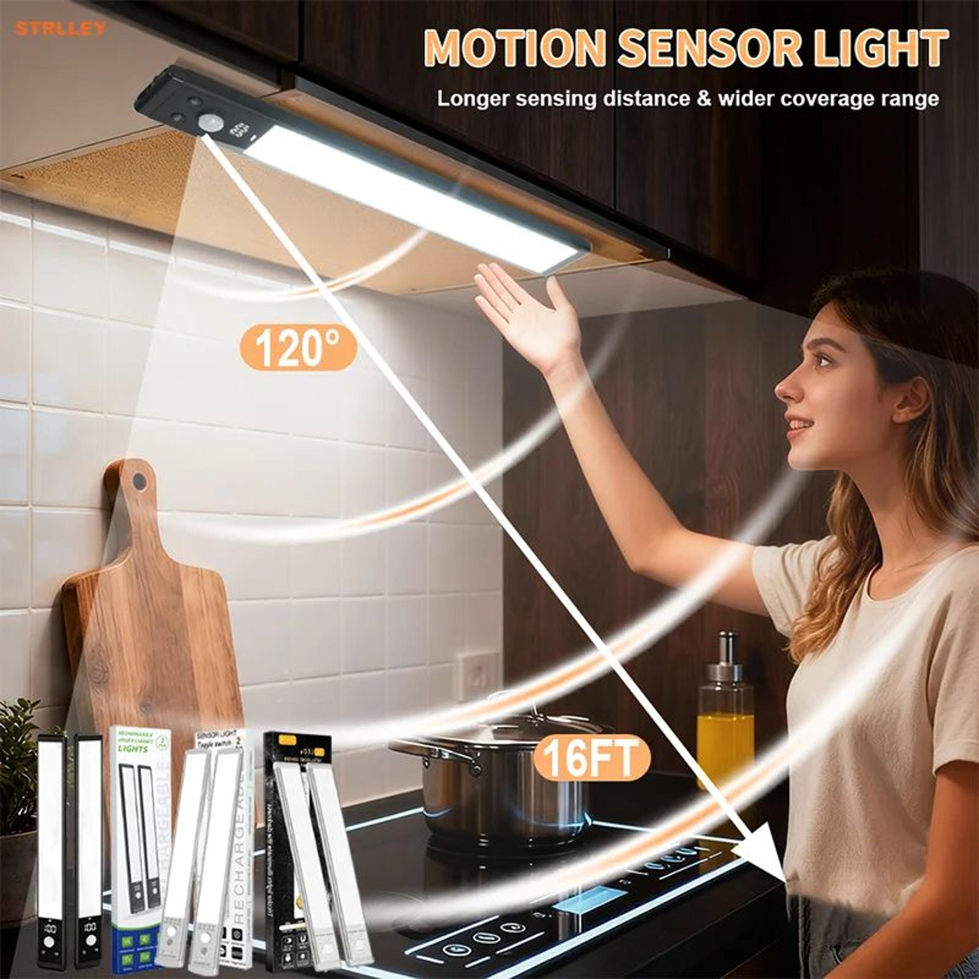 wireless rechargeable motion sensor night light