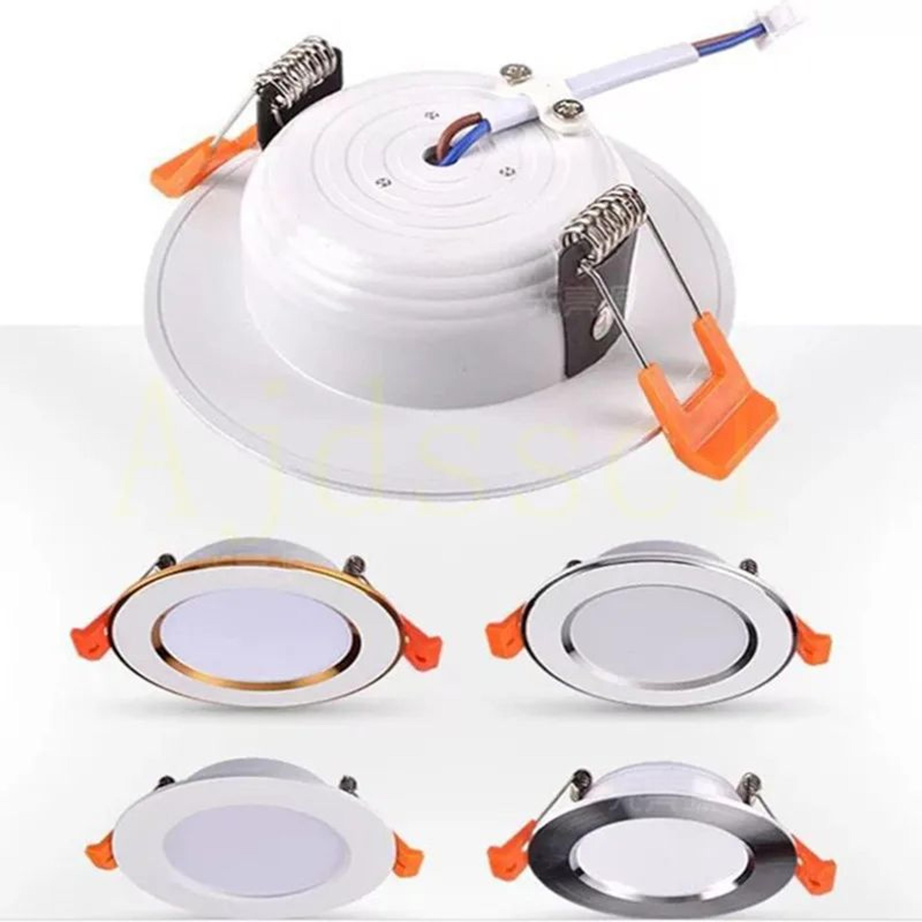 adjustable three color led ceiling downlight