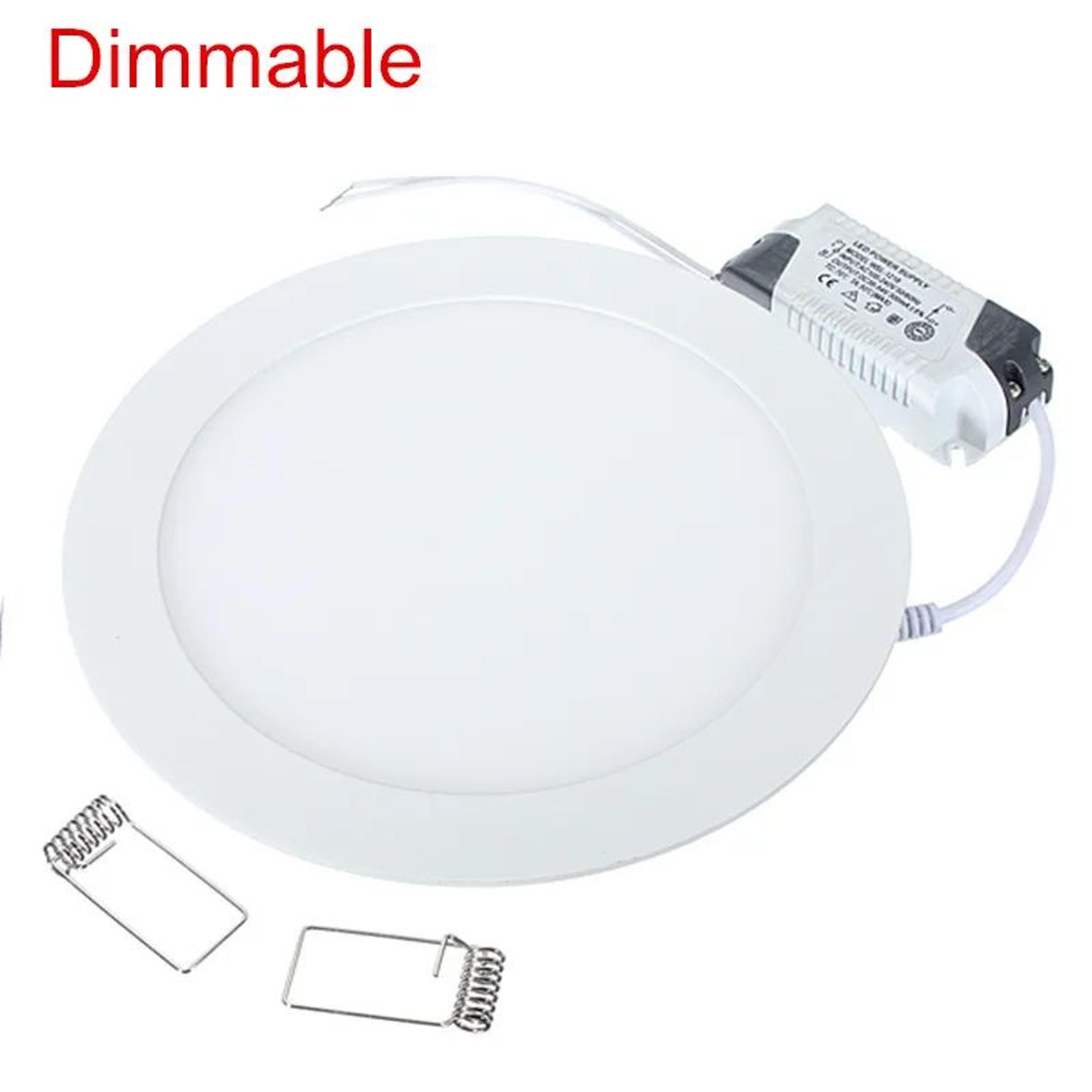 ultra thin round led panel downlight
