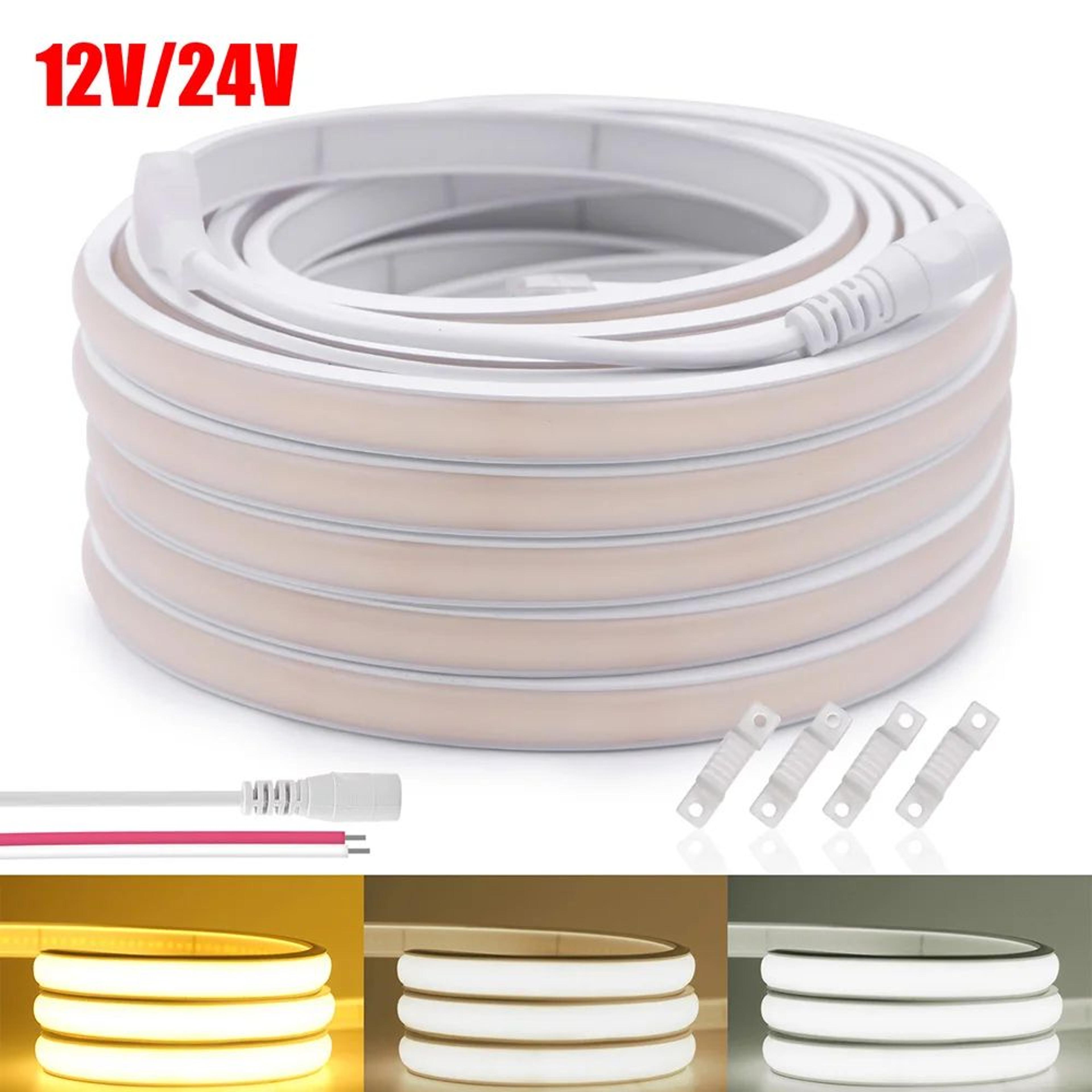 flexible cob led neon strip light