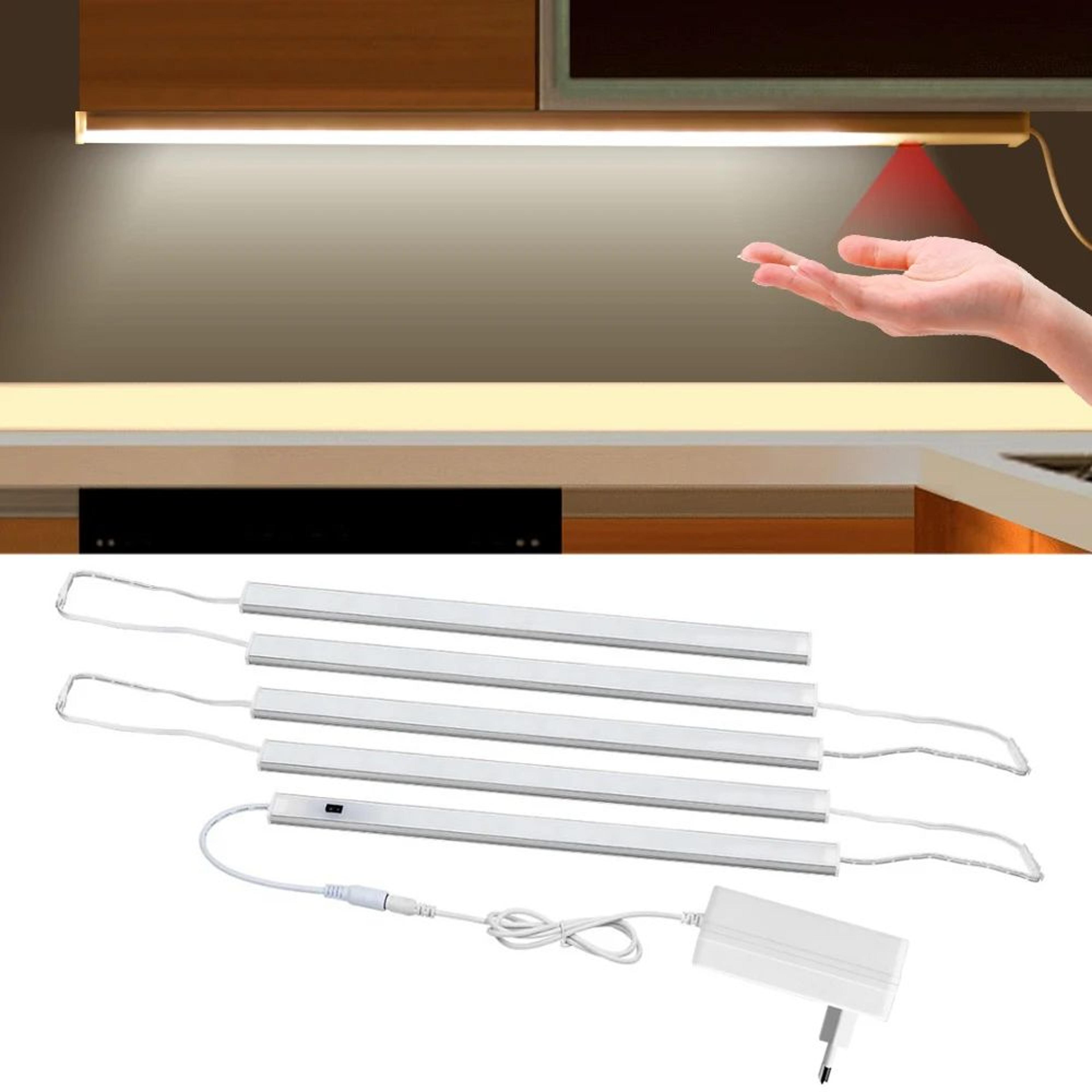 touch free hand sweep led cabinet light