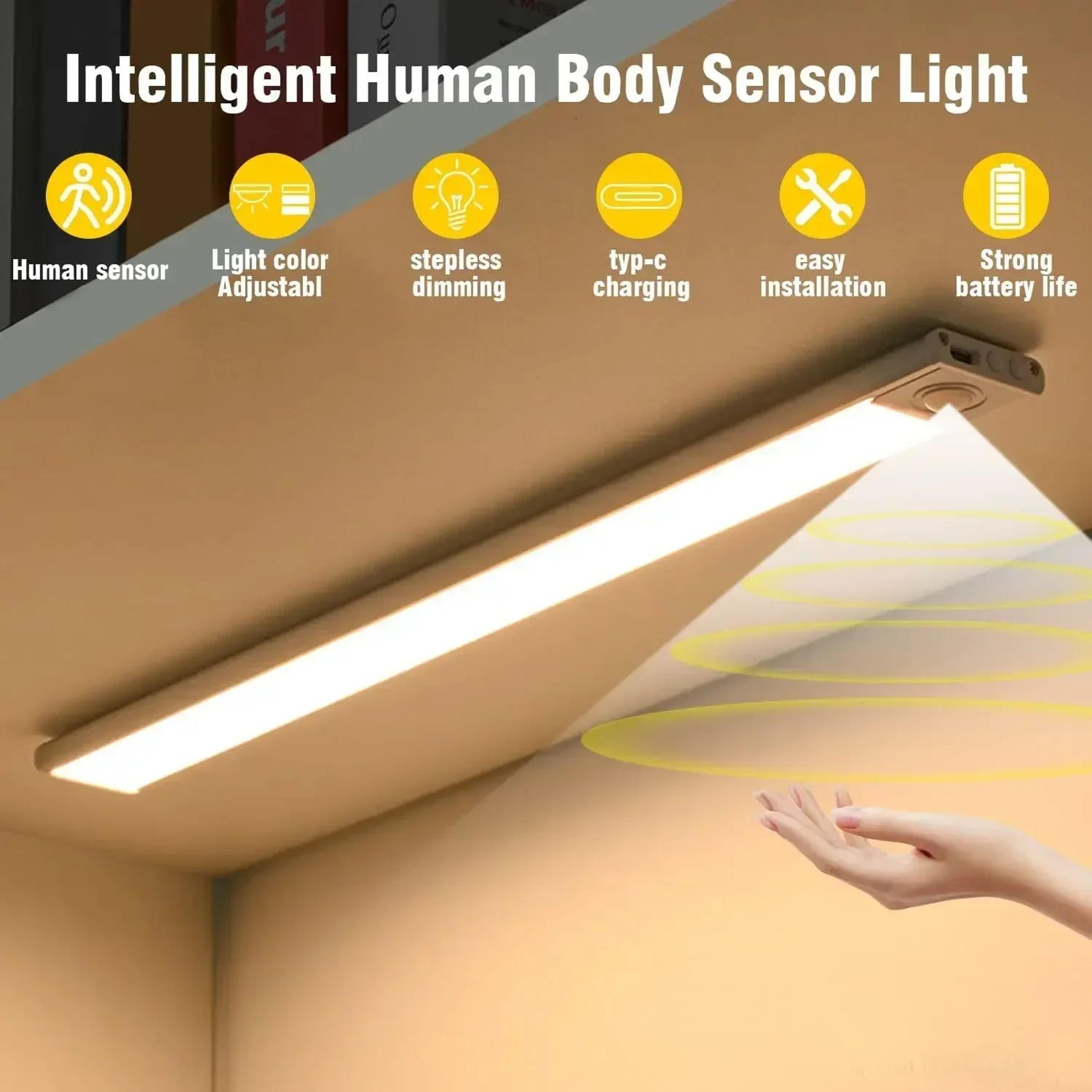 ultra thin rechargeable motion sensor cabinet light