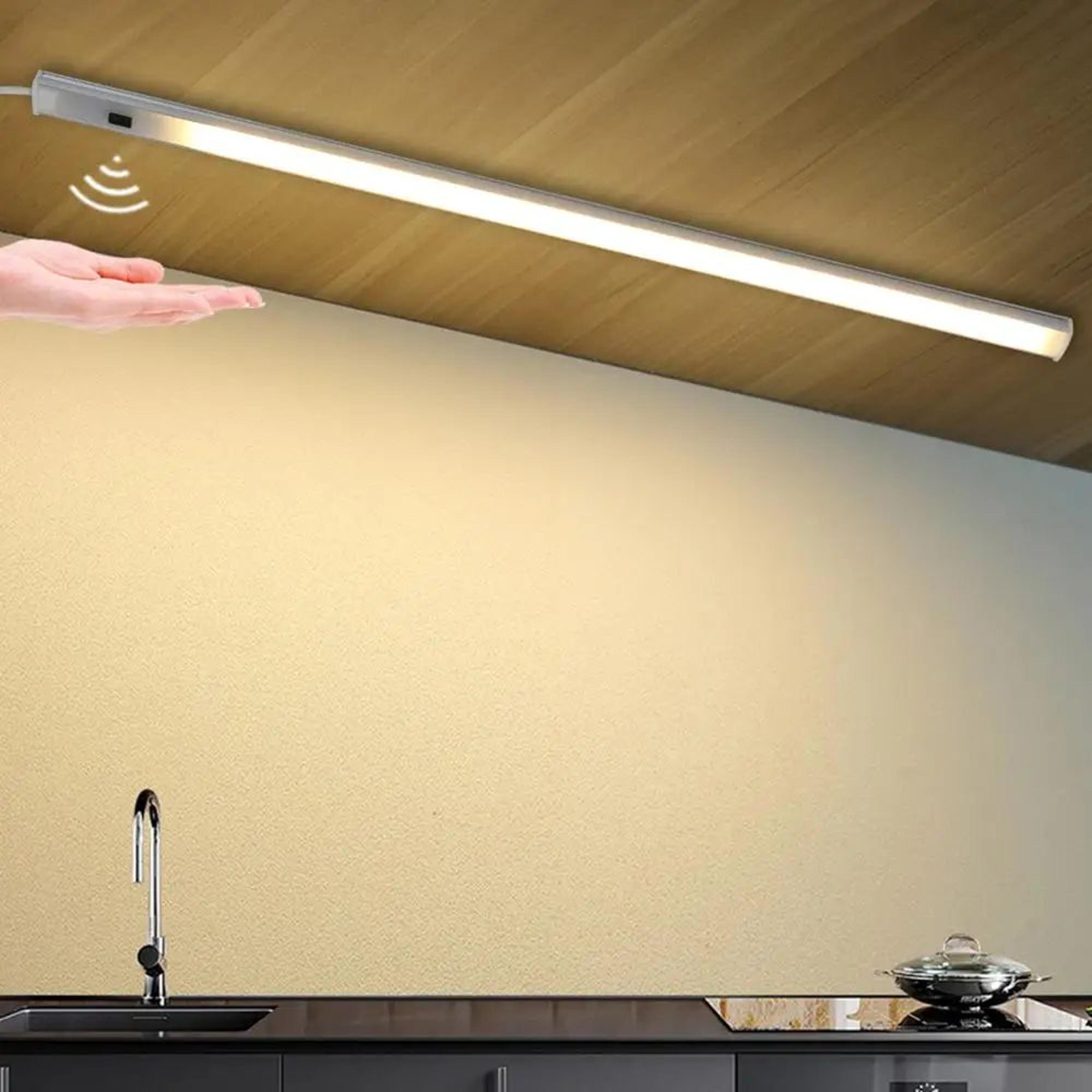 pir hand sweep sensor led bar light