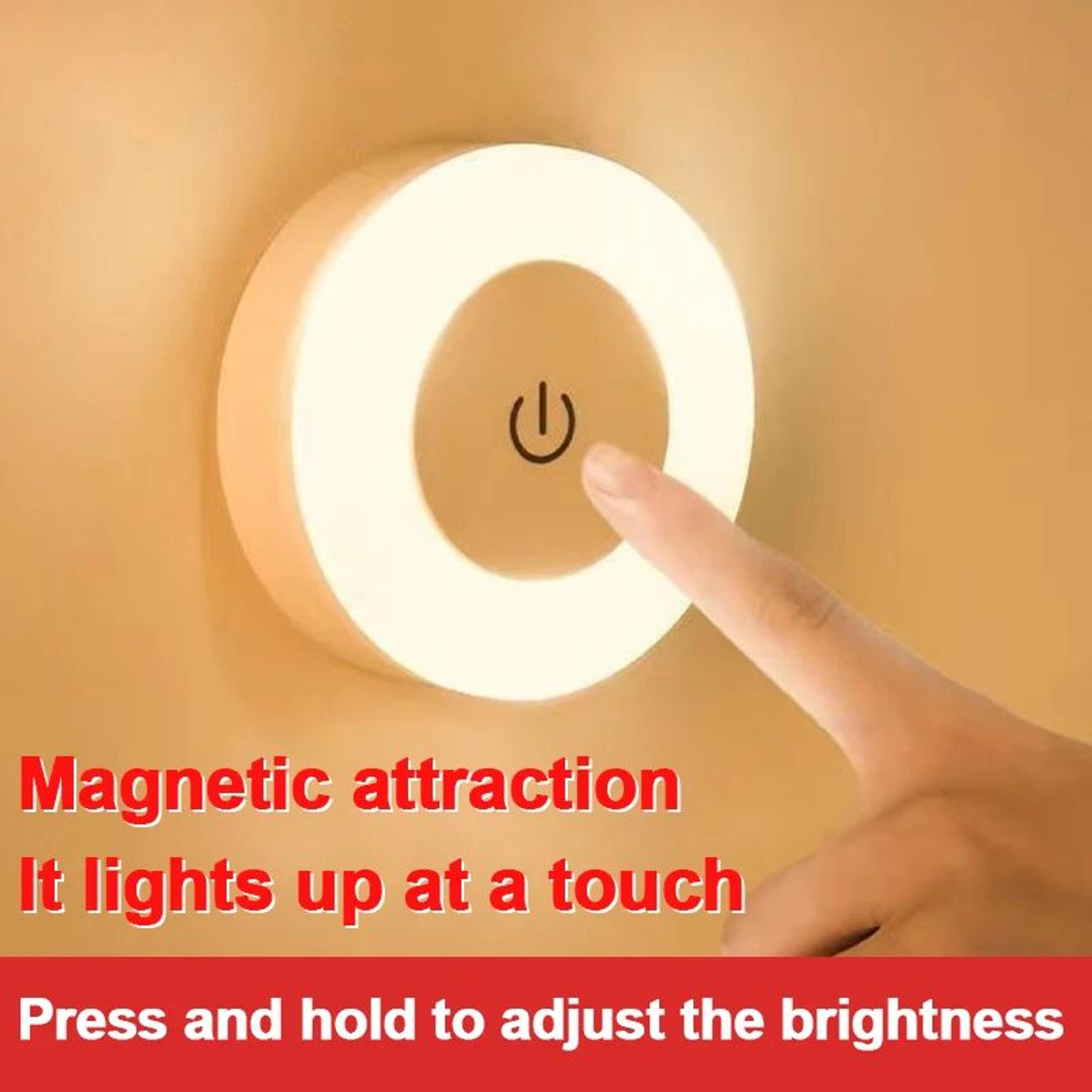 magnetic rechargeable touch night light