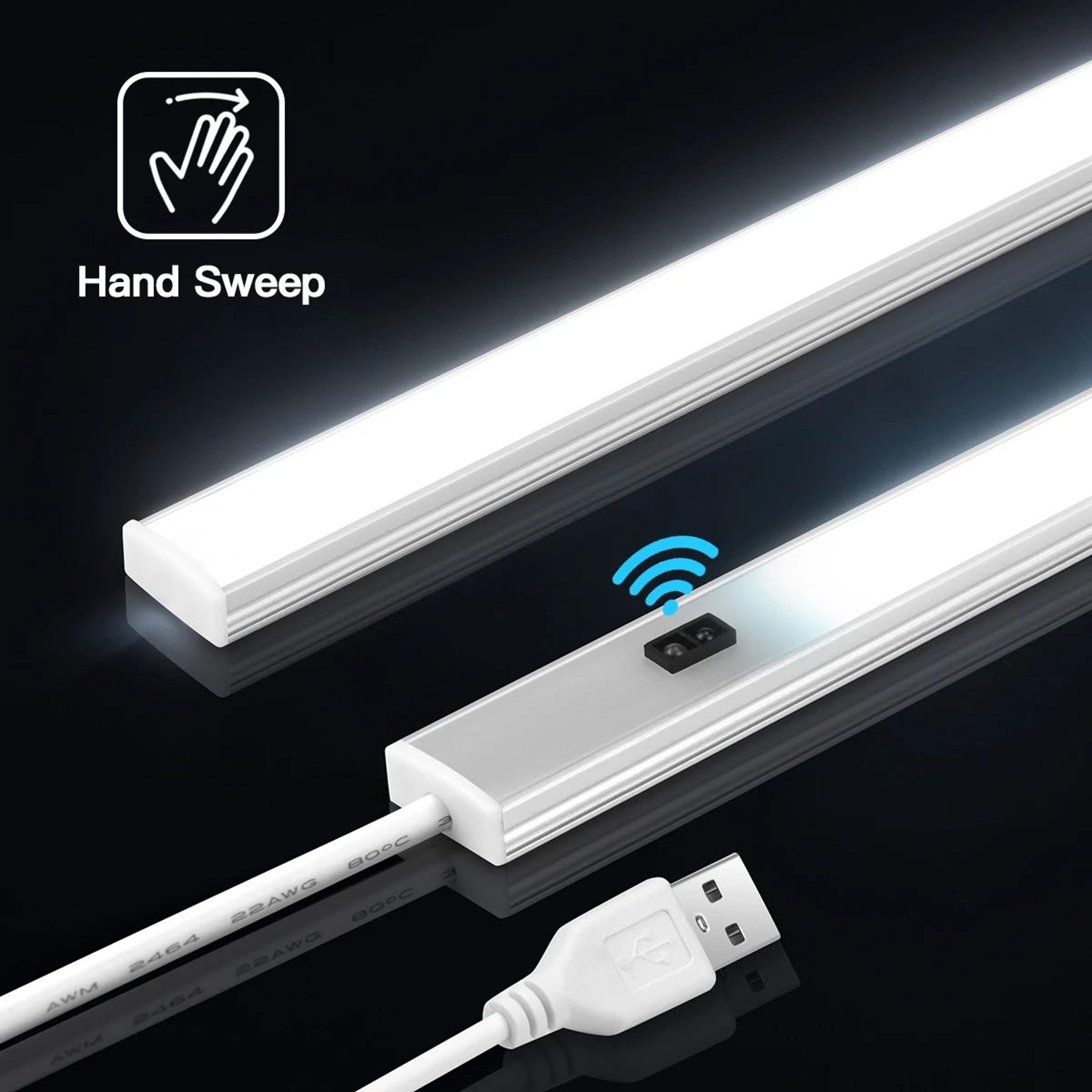 hand wave led under cabinet bar light