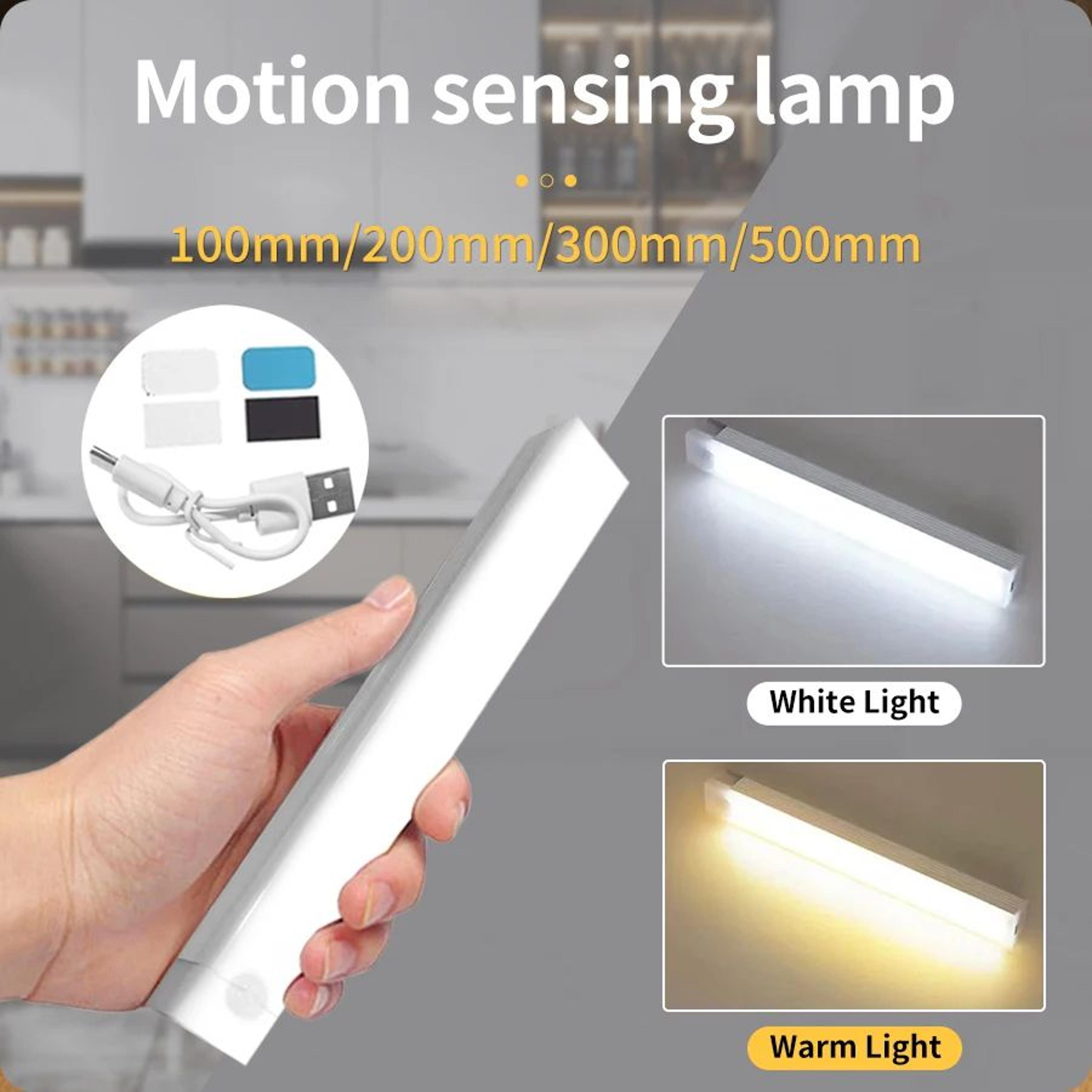 usb rechargeable pir motion sensor bar light