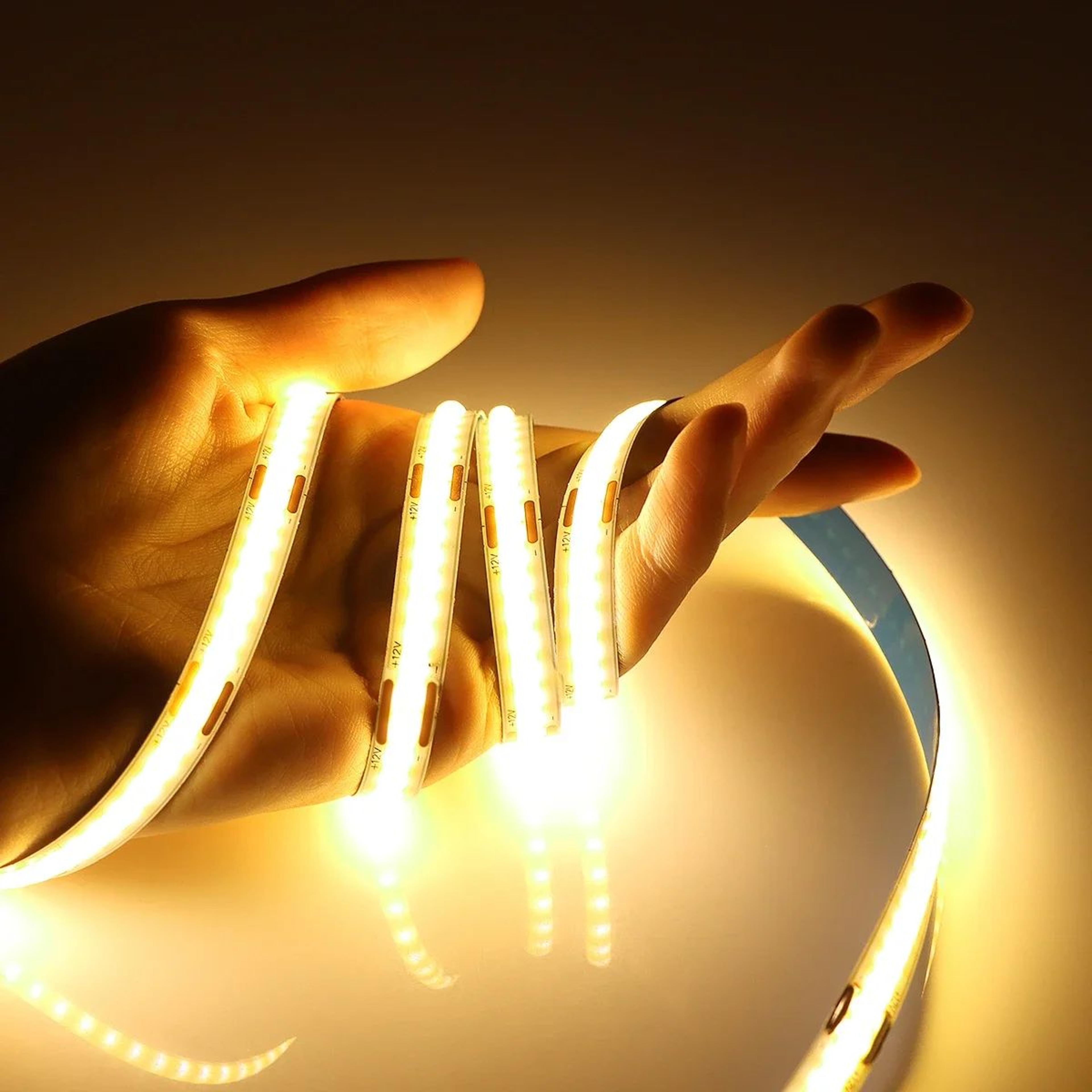 high cri flexible cob led strip light