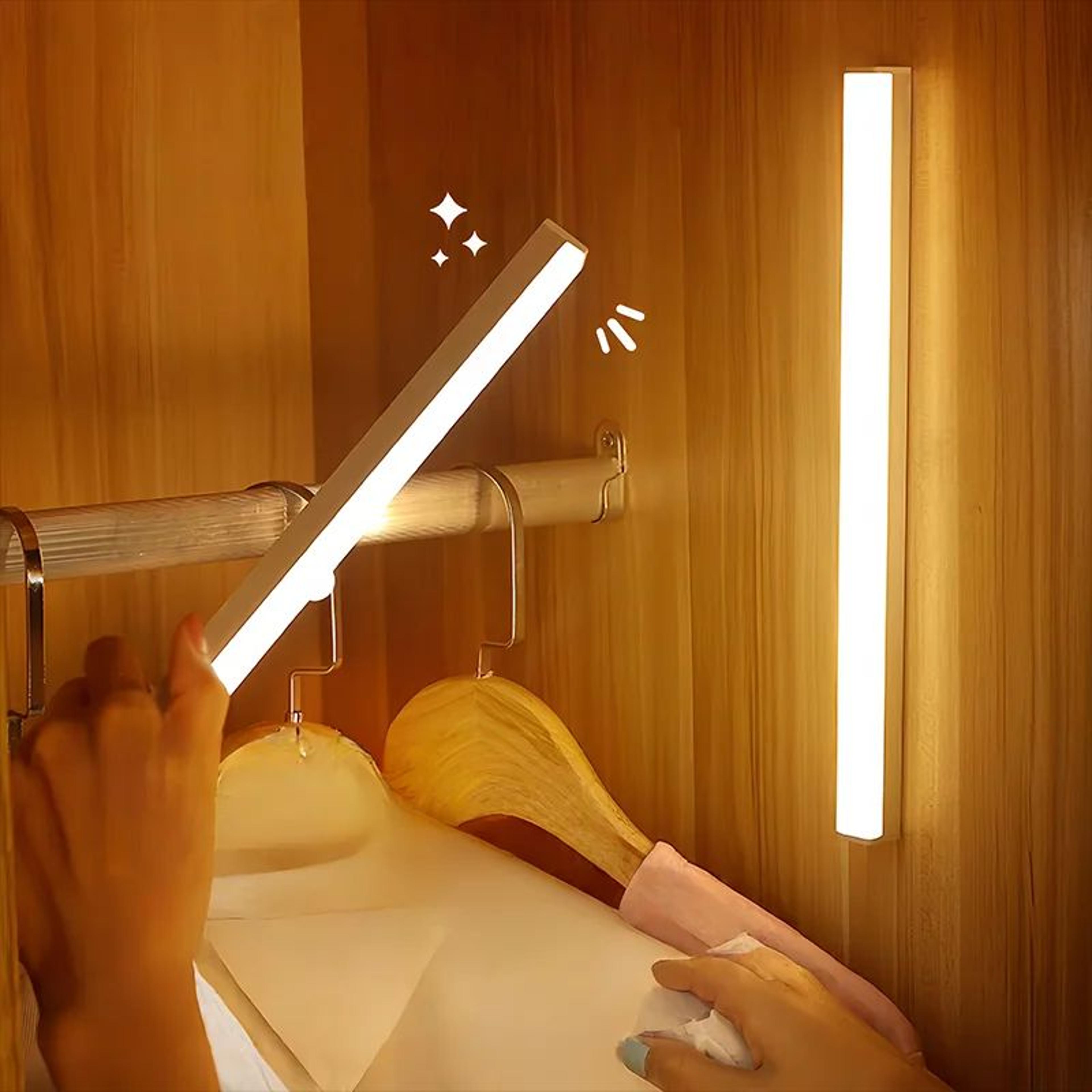 magnetic dimmable led sensor bar light