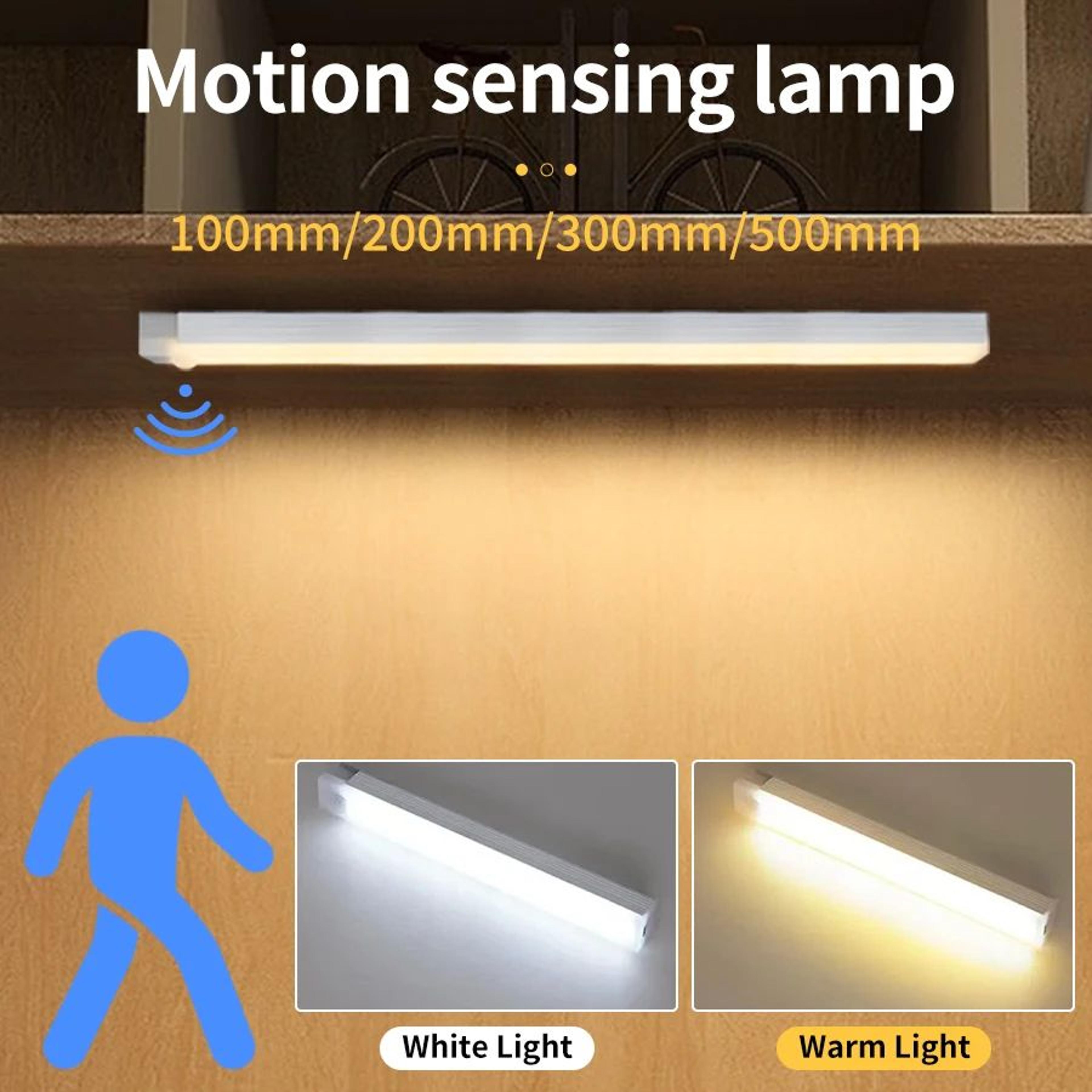 rechargeable motion sensor led bar light