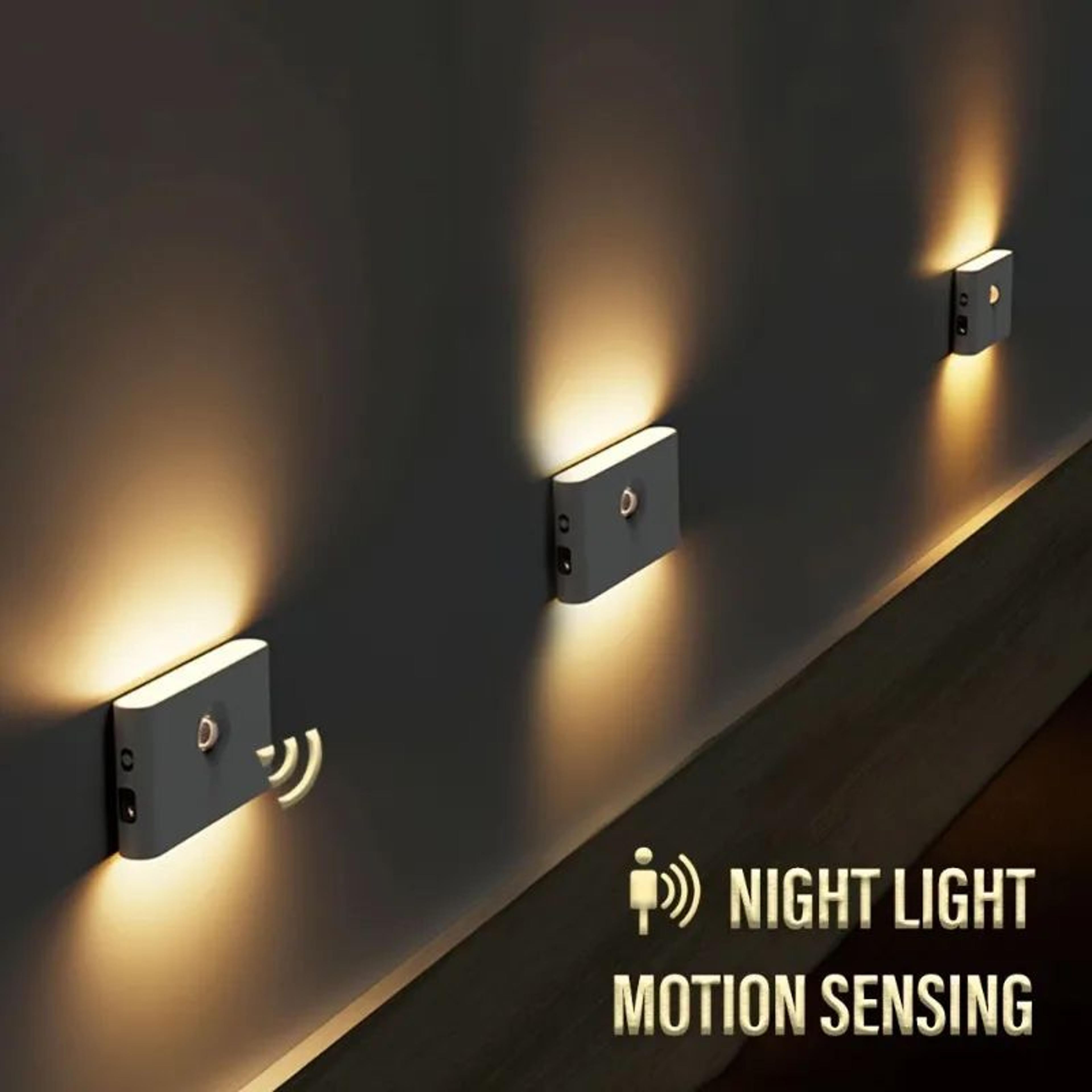 side glow magnetic motion sensor night light