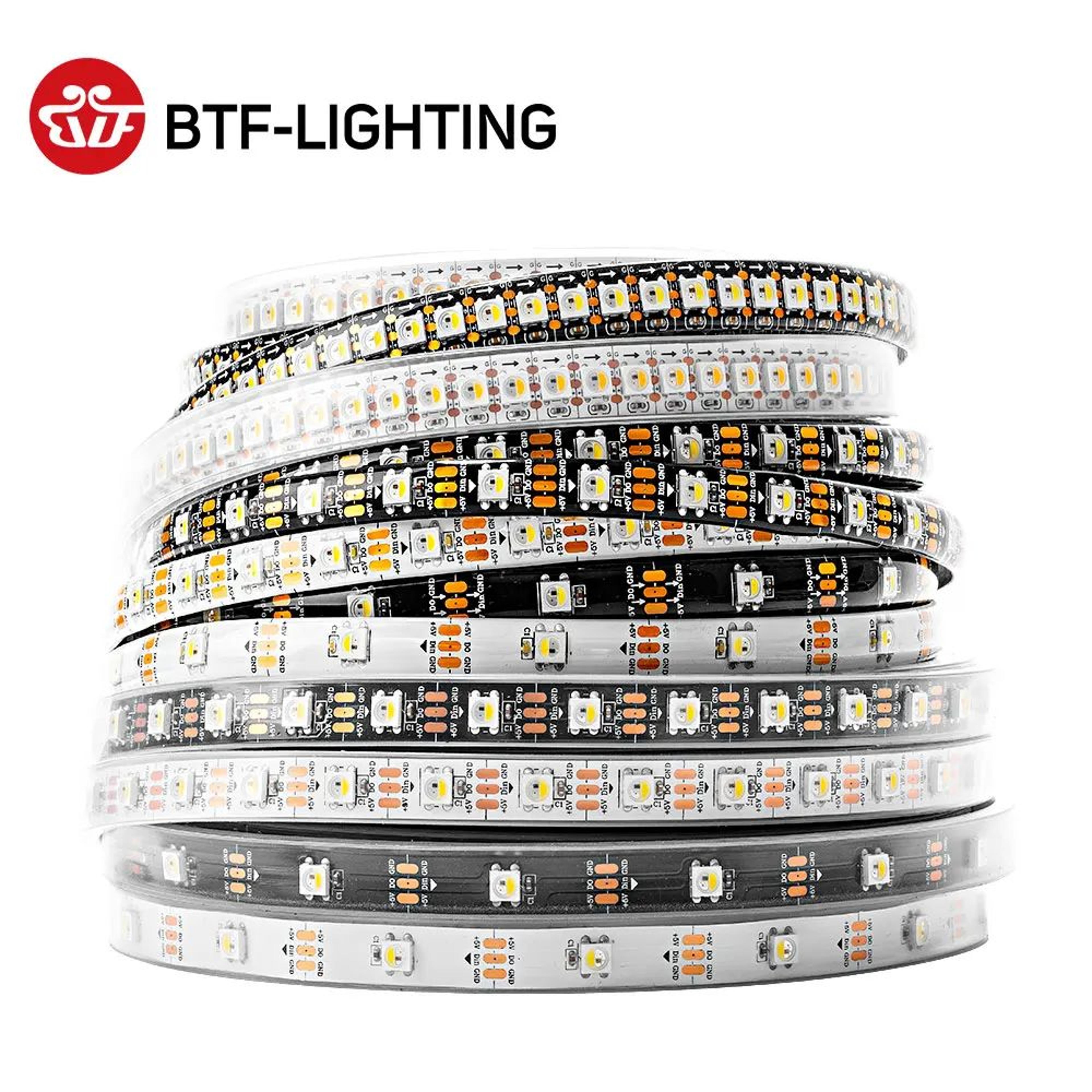 sk6812 addressable rgbw led strip