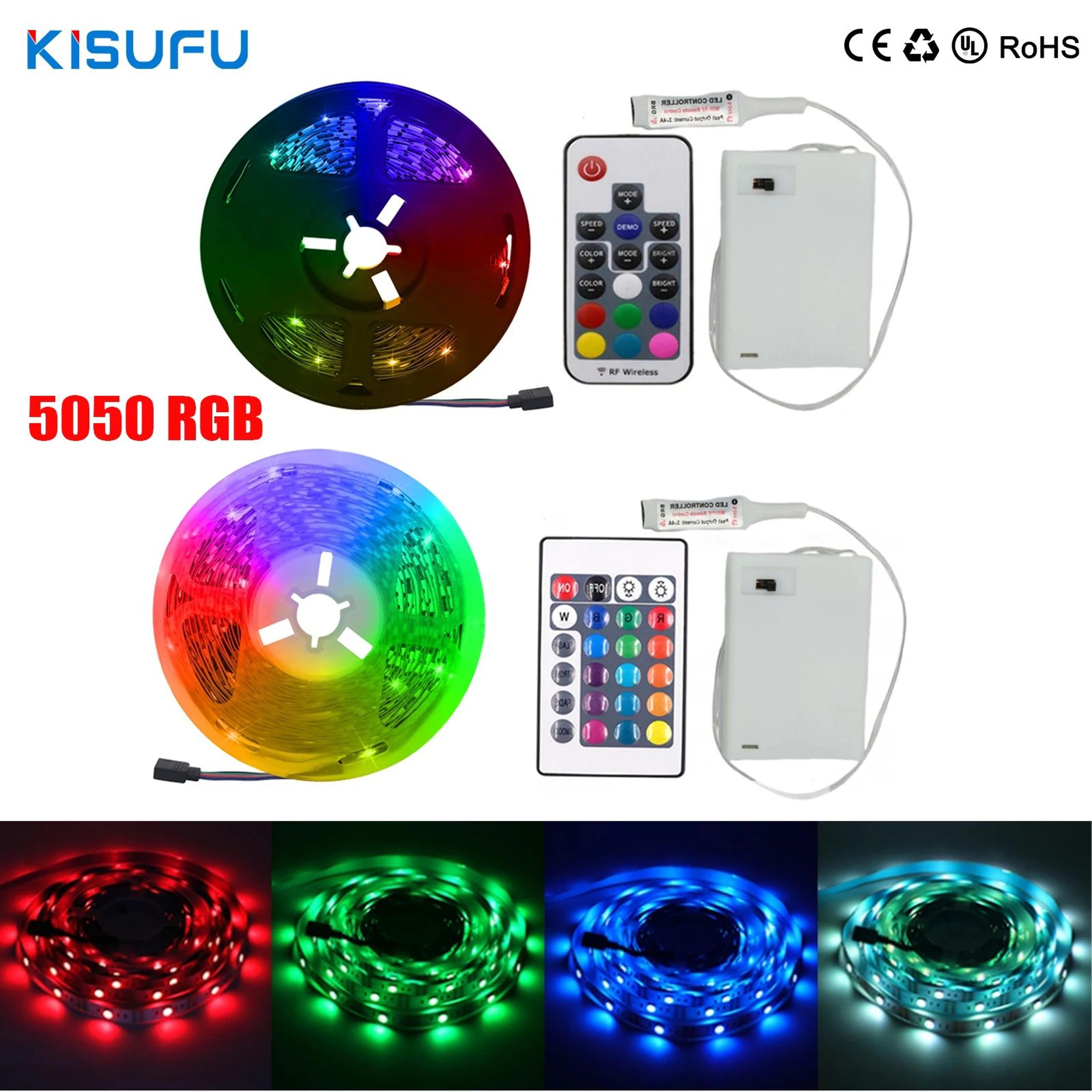 battery powered rgb led strip lights