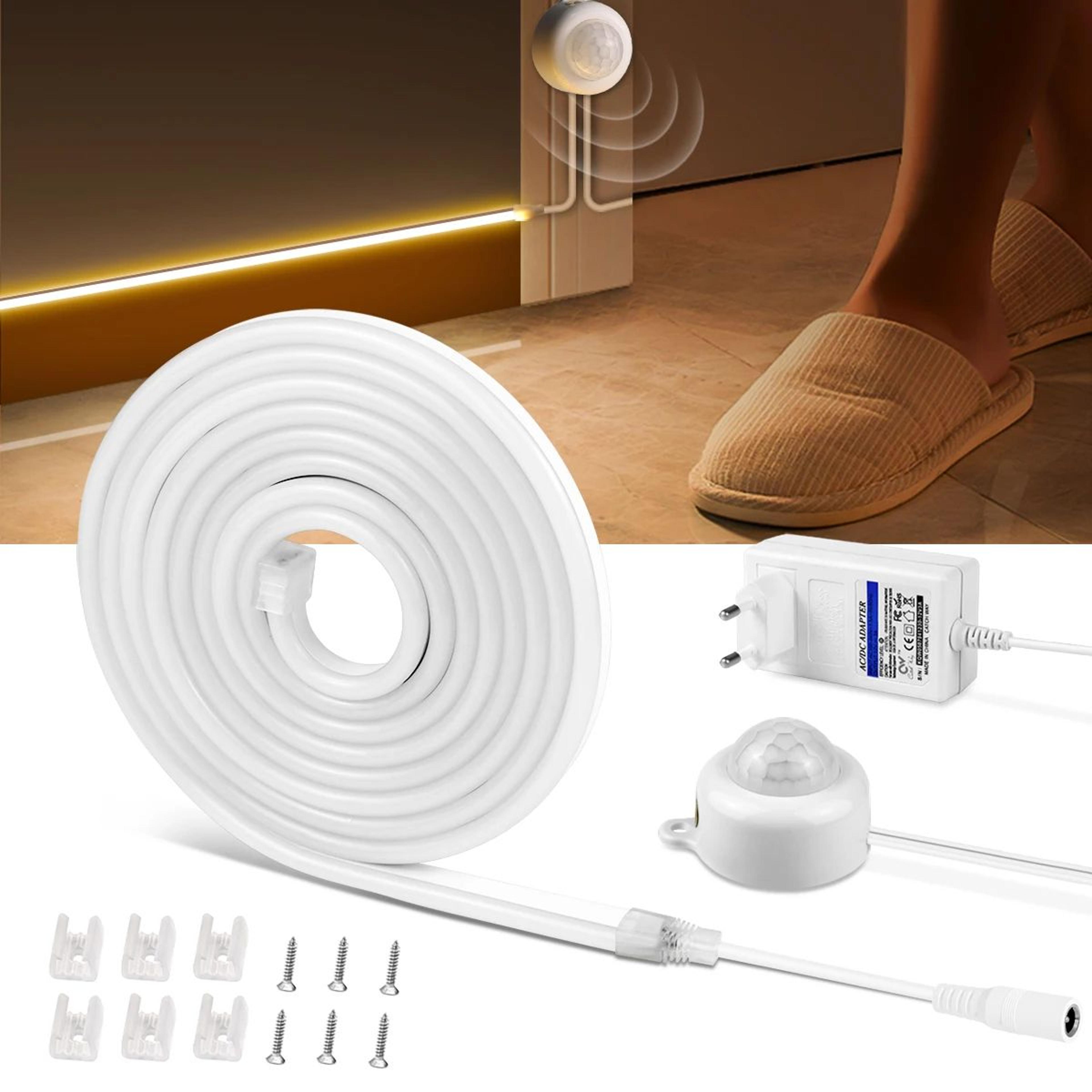 pir motion sensor neon led strip