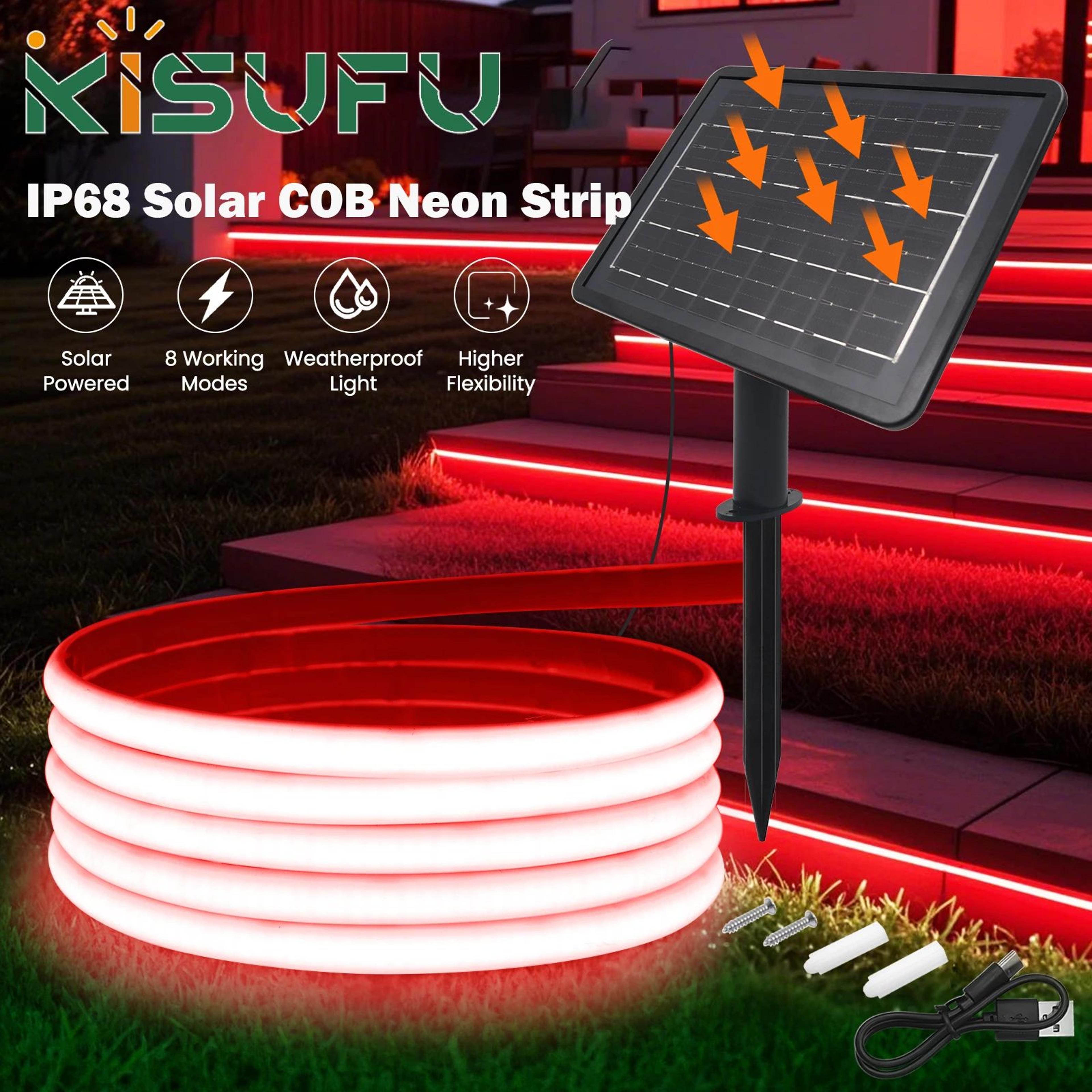 ip68 waterproof cob neon rope light