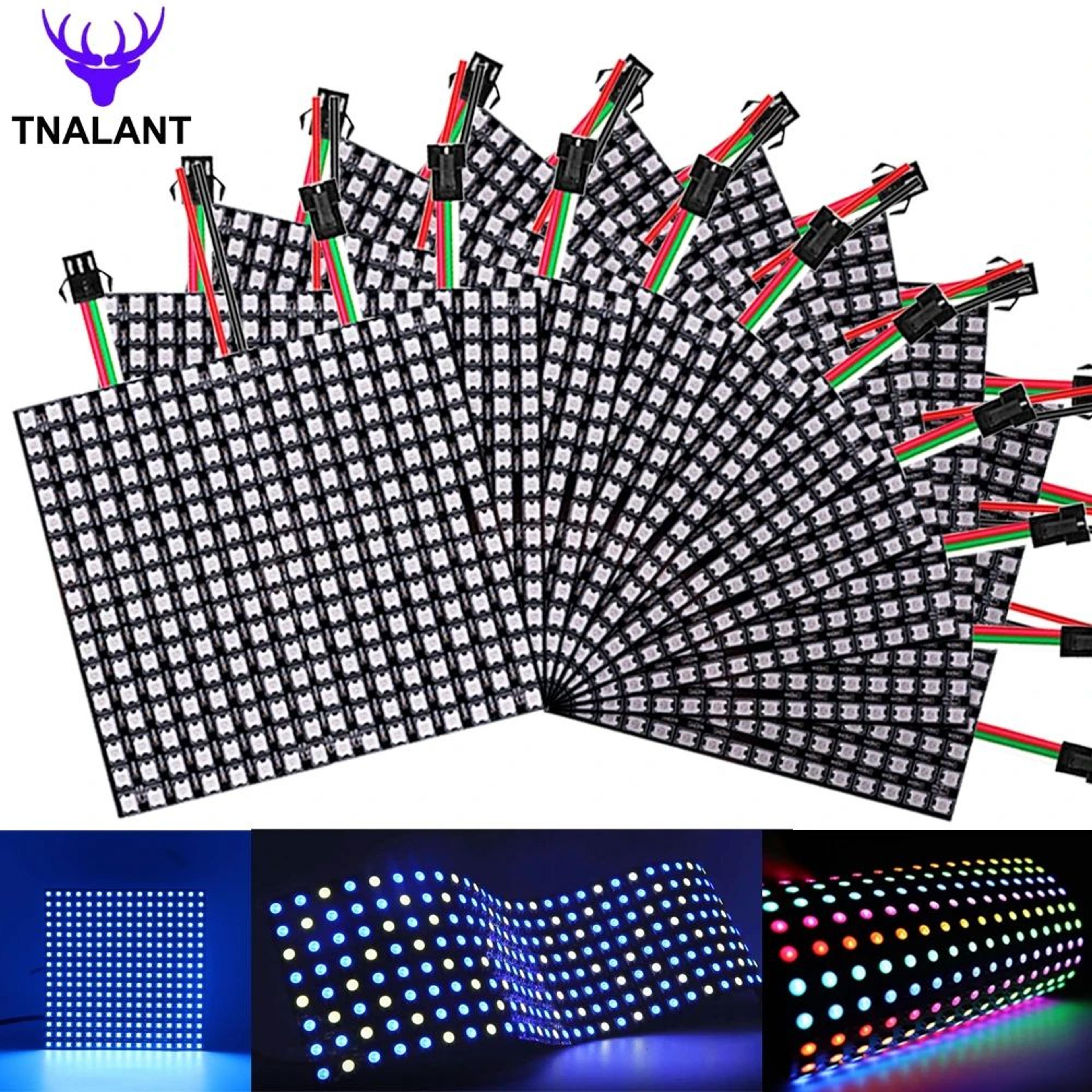 ws2812b smart rgb pixel matrix panel