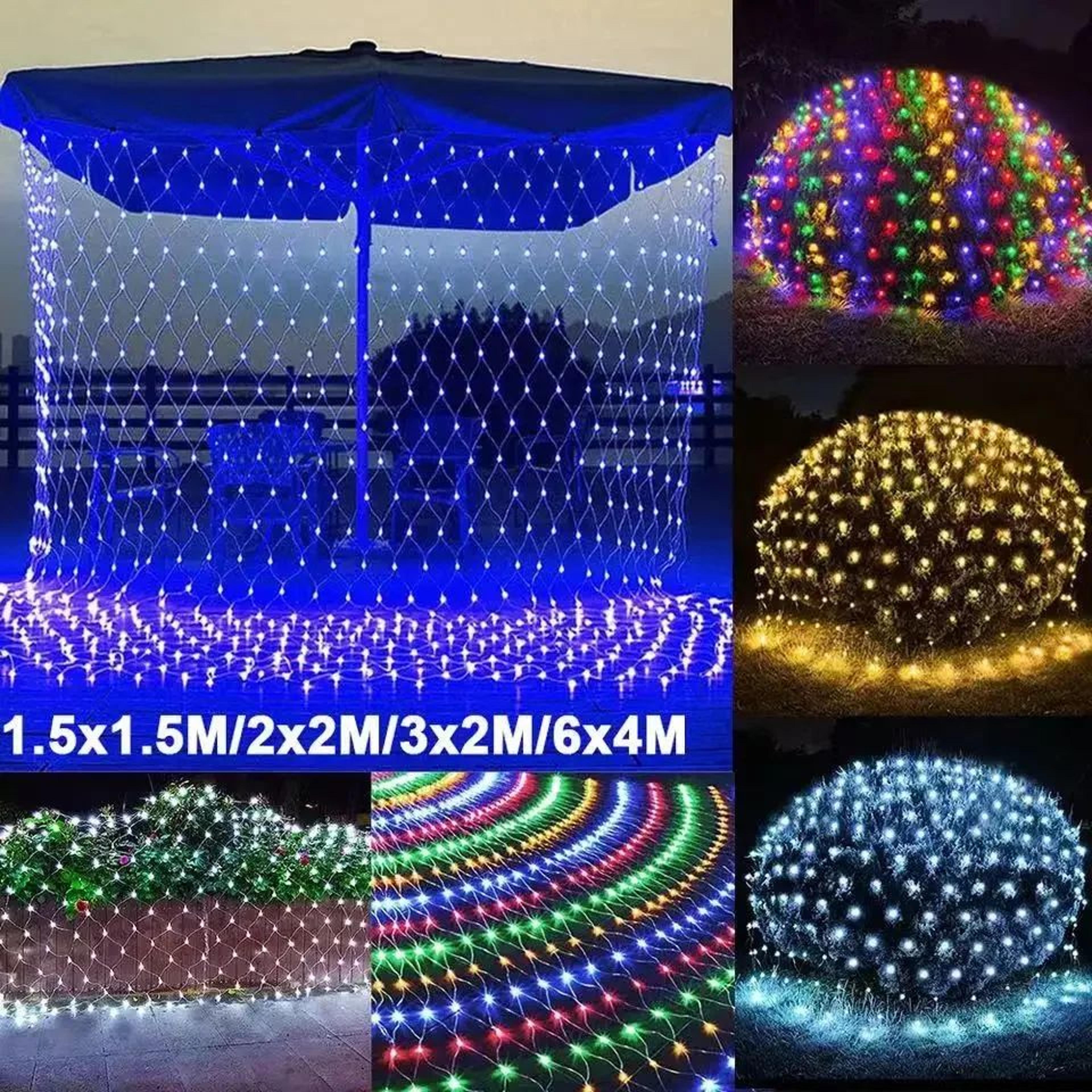 everglow led net mesh fairy lights