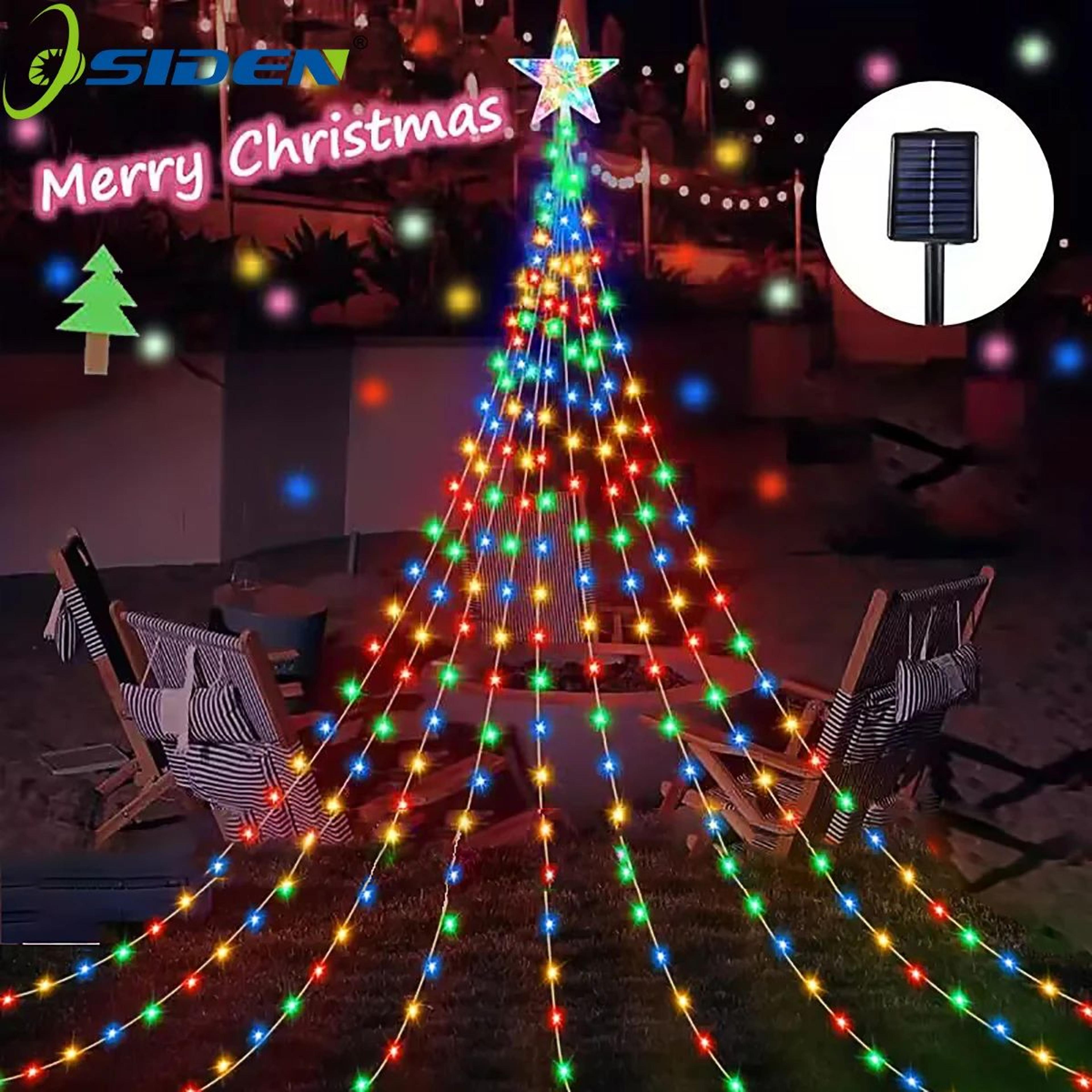 starglow solar star string lights