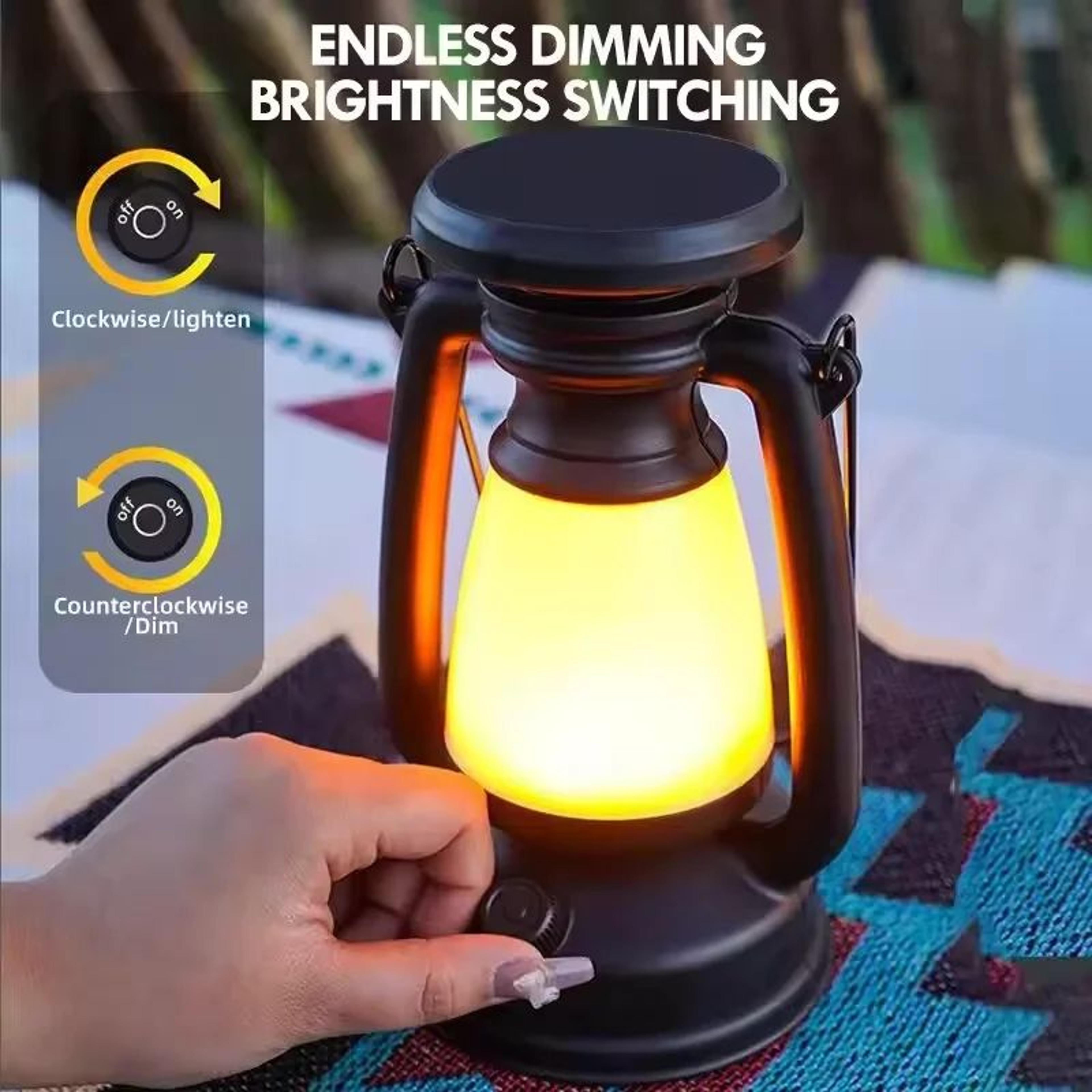 equestrianglow rechargeable horse lantern table lamp