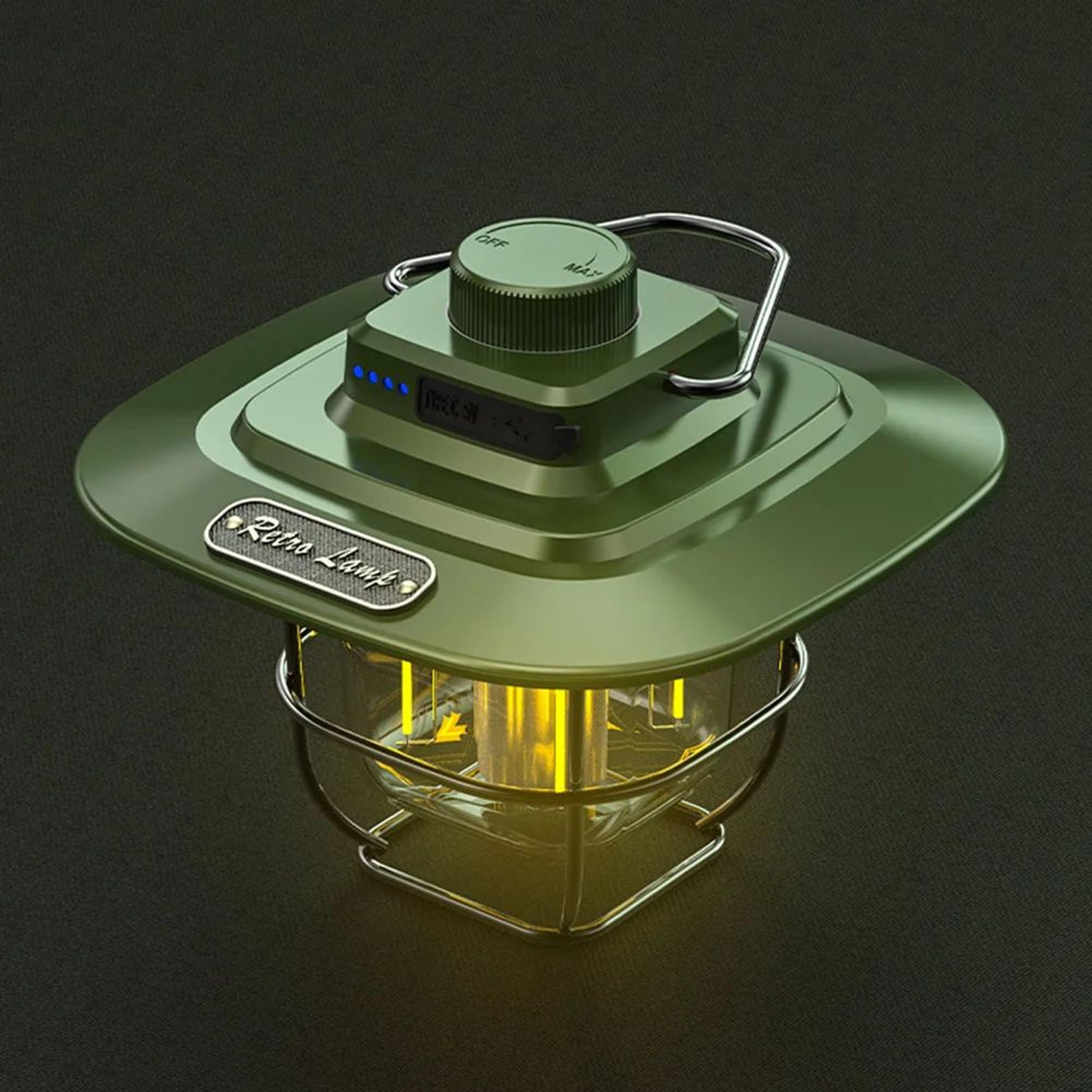 camphaven 4500mah dimmable rechargeable camping lantern