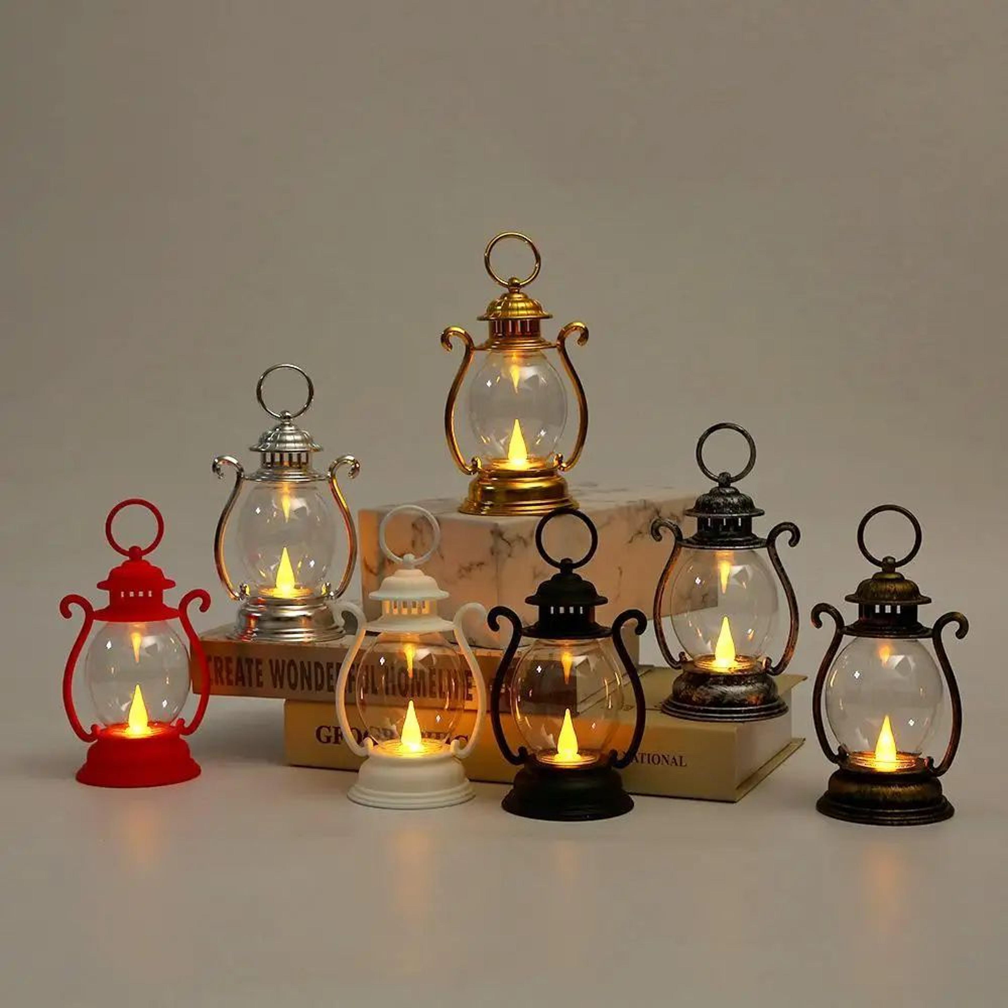 hauntglow battery powered retro halloween lantern