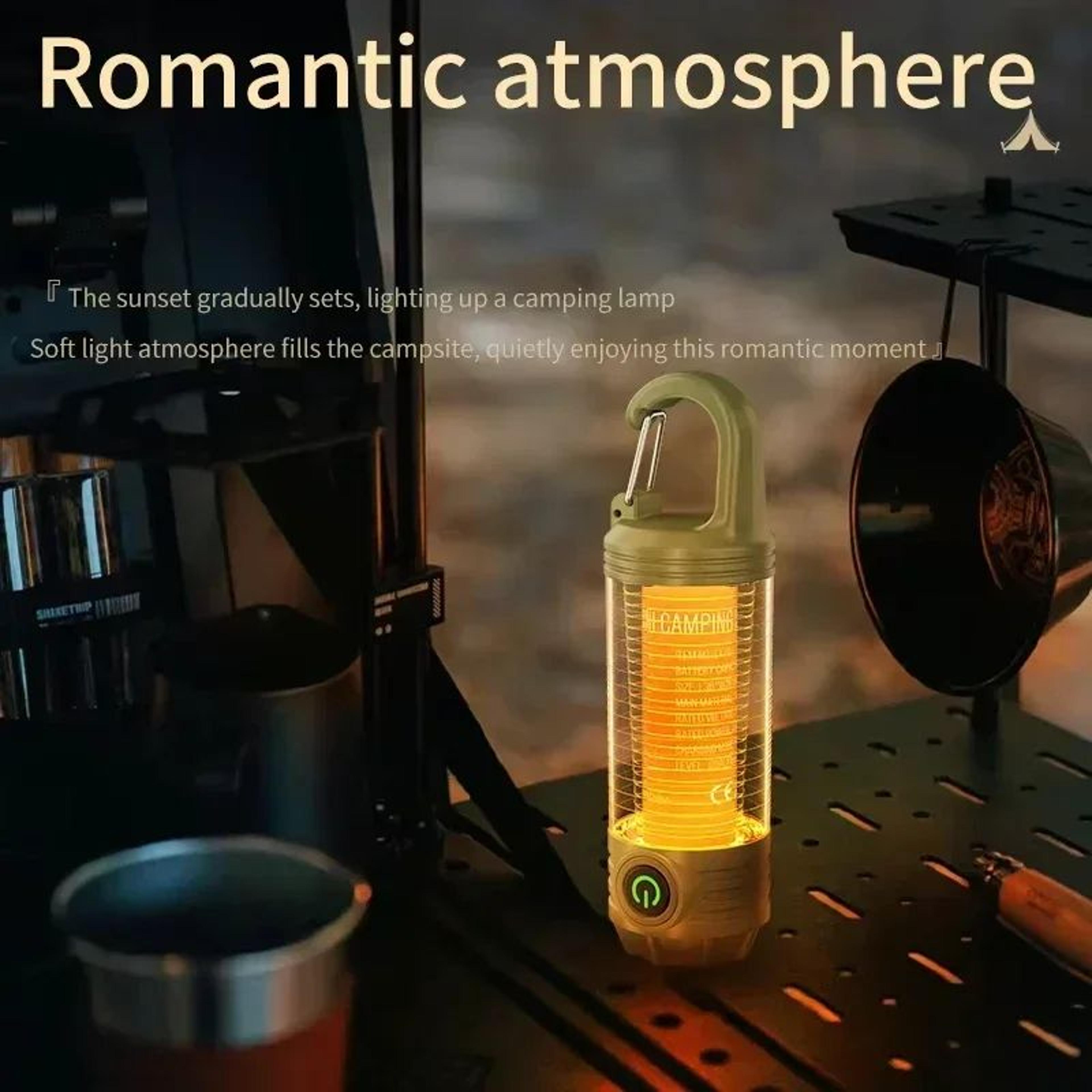 trailcore waterproof rechargeable multifunction camping light