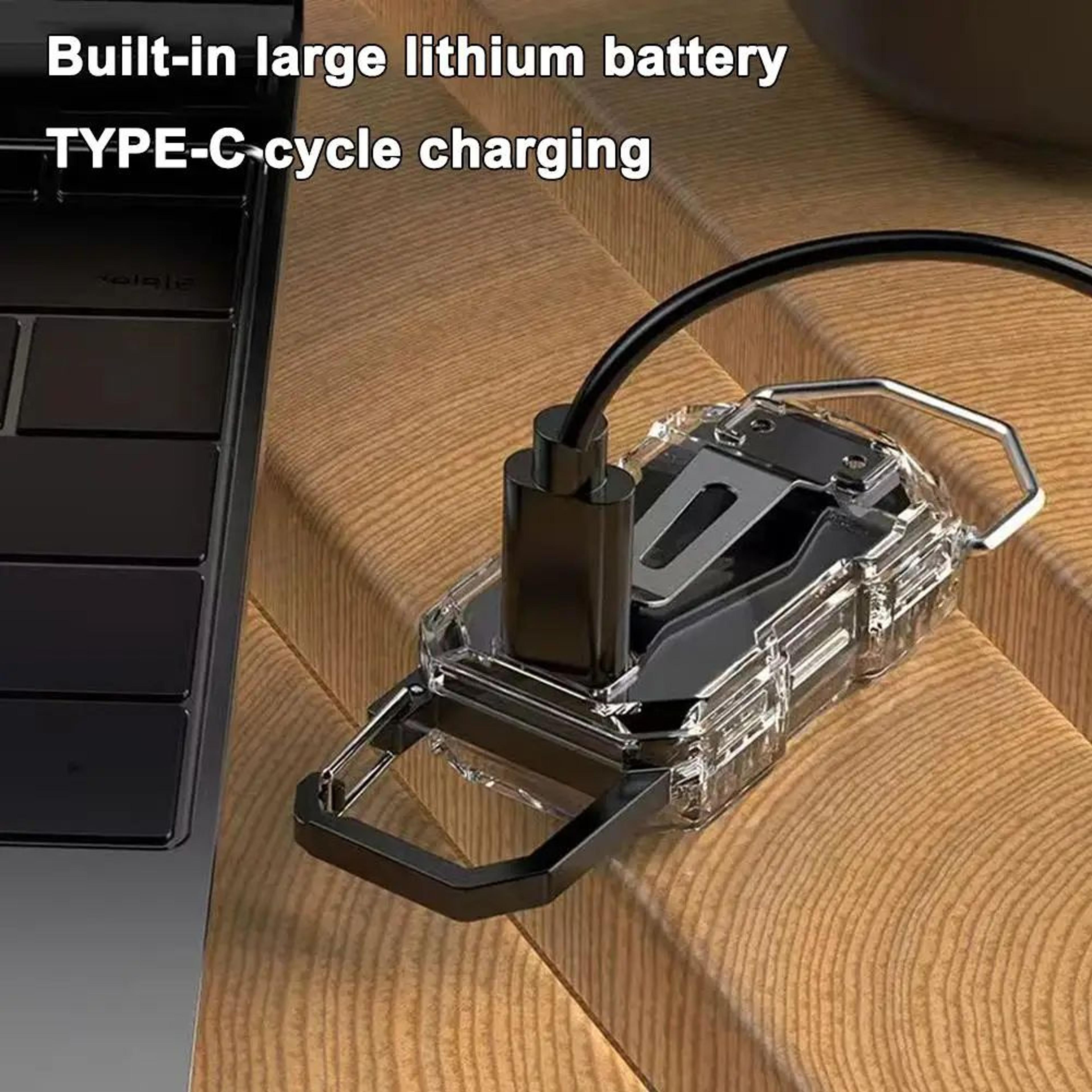 rechargeable mini cob keychain work light