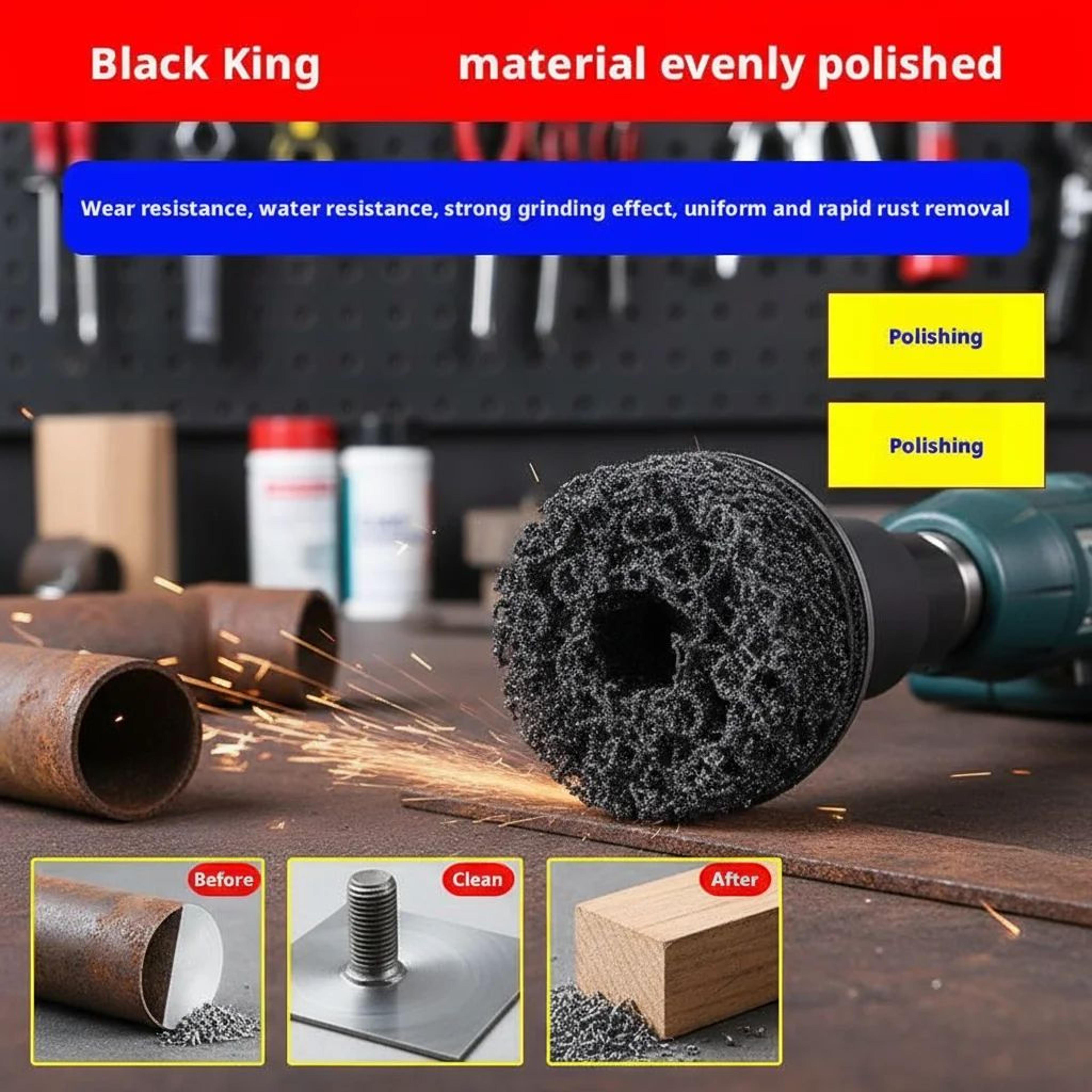 wheel hub rust removal grinding tool