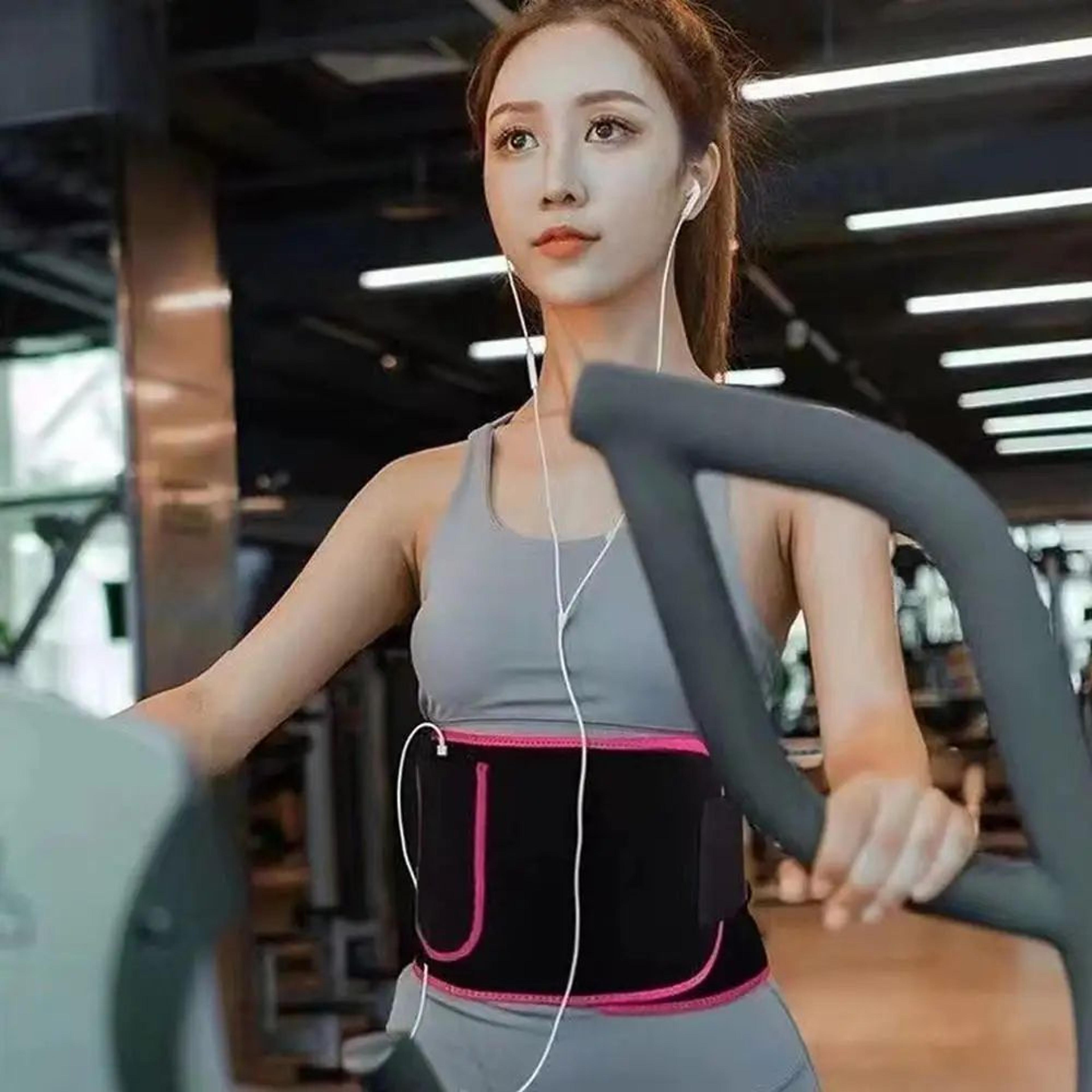 adjustable workout waist trimmer belt