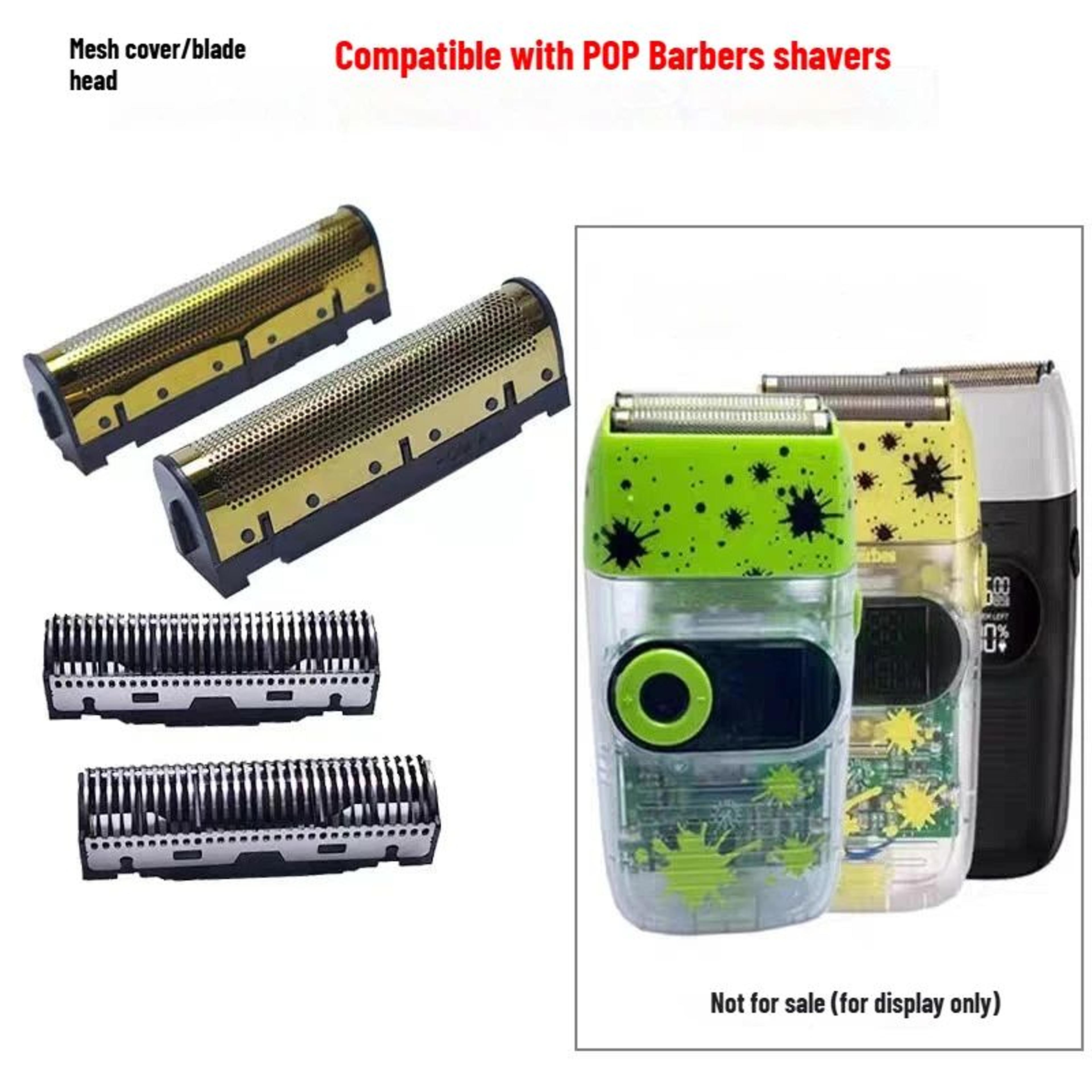 replacement electric shaver foil and blade head