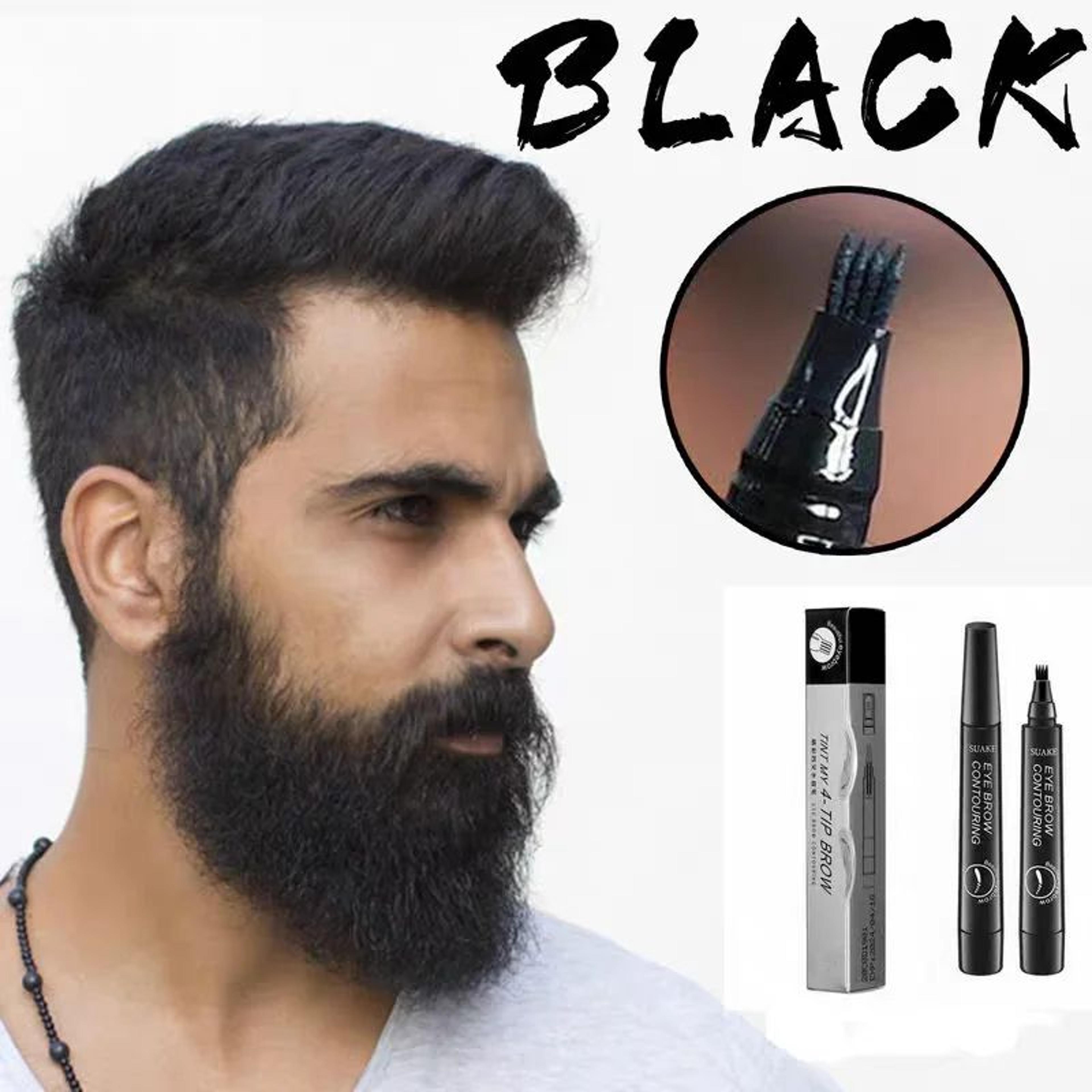 waterproof 4 tip beard filling pen