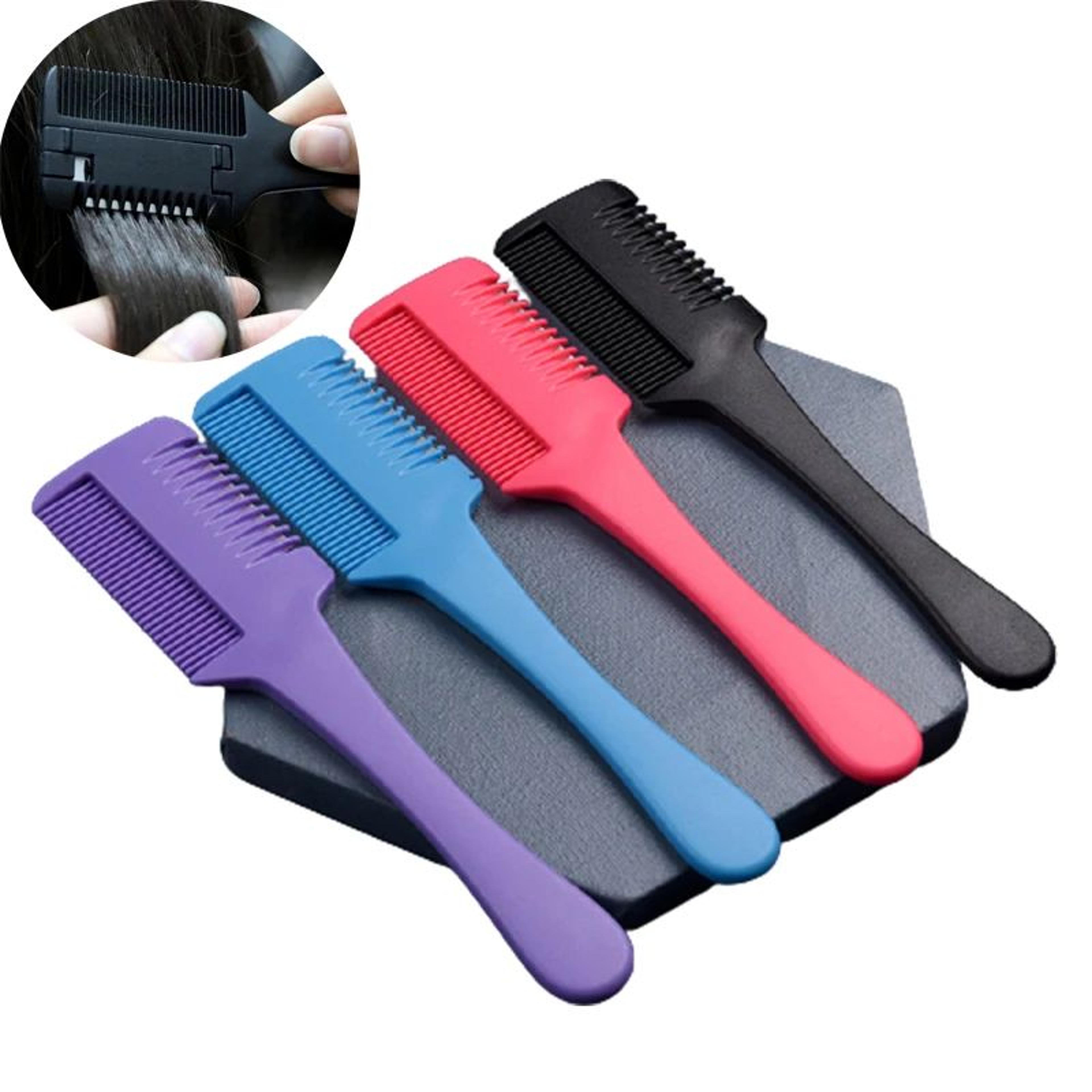 carbon hair thinning razor comb