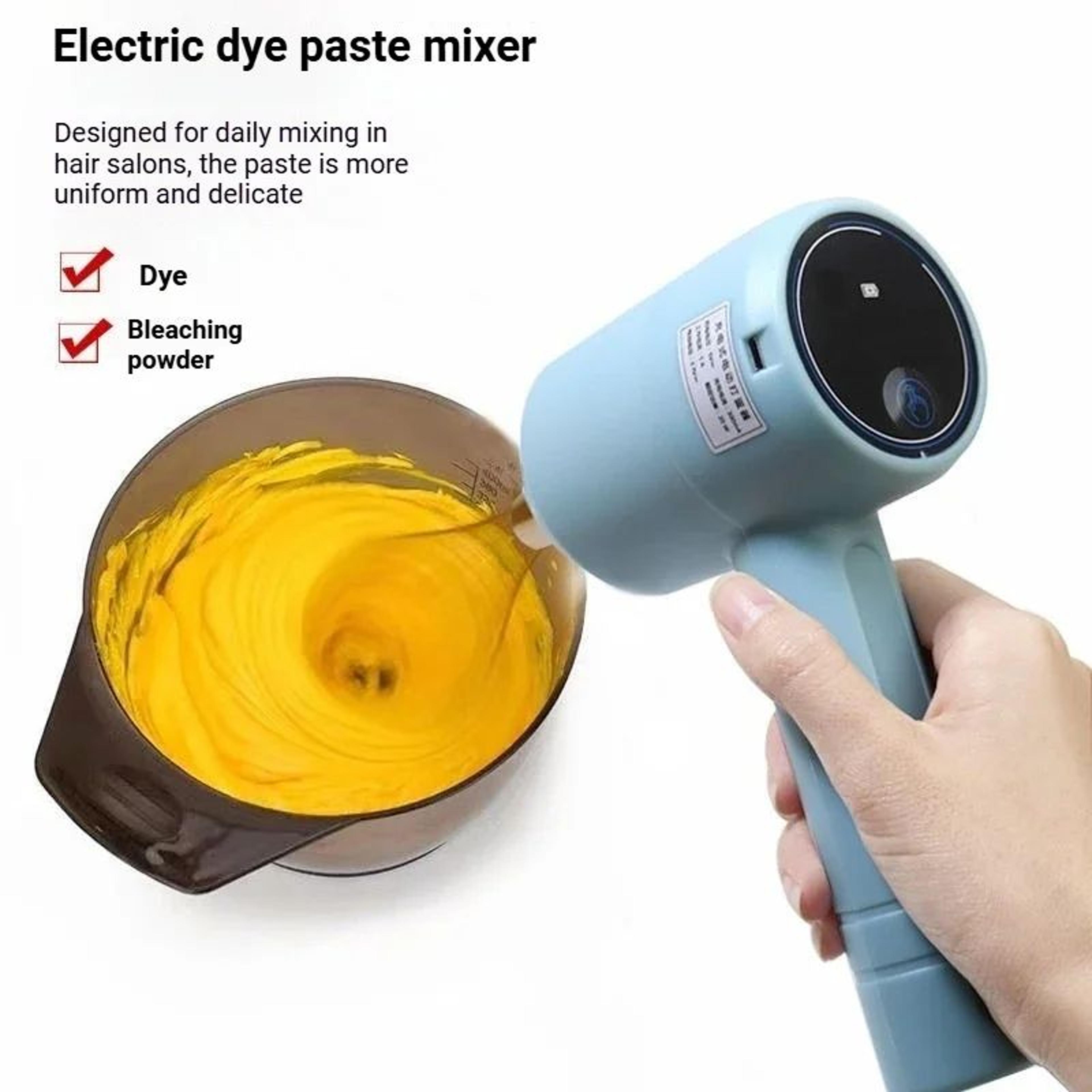 automatic hair dye mixing tool