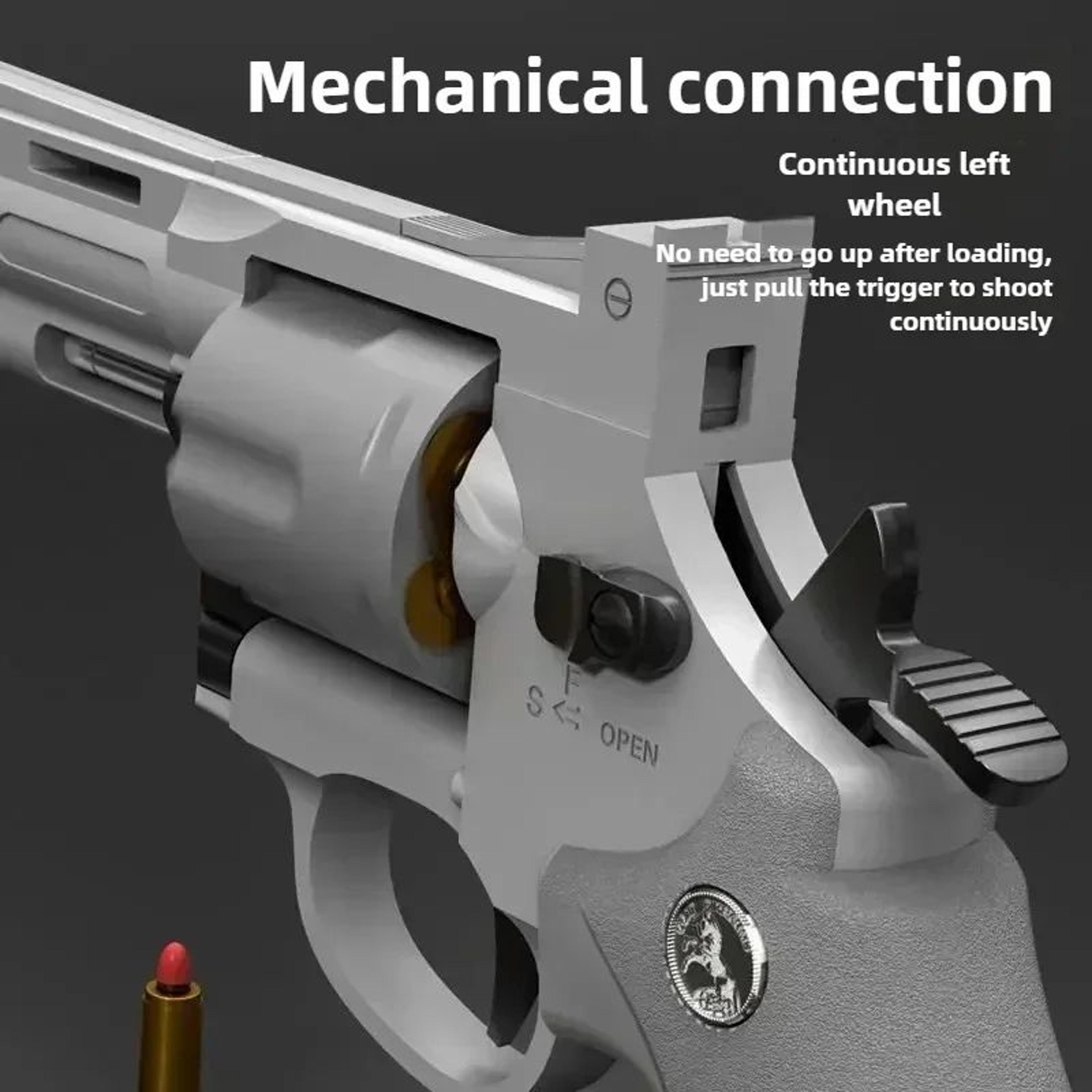 rotating cylinder soft dart blaster