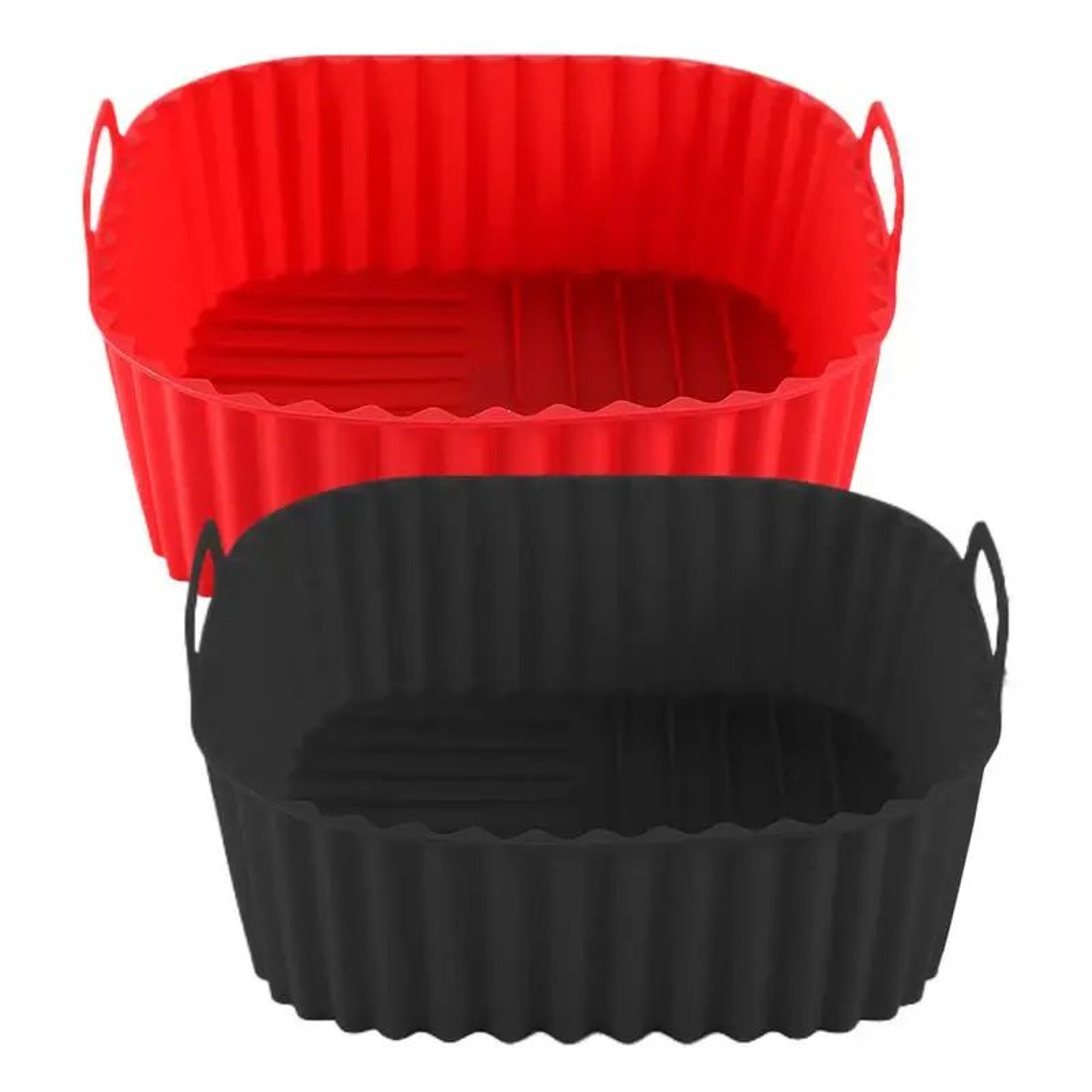 reusable square silicone air fryer liner